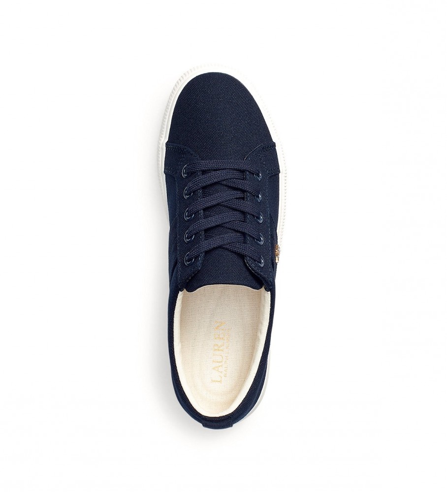 Lauren Ralph Lauren Canvas Janson II navy sneakers