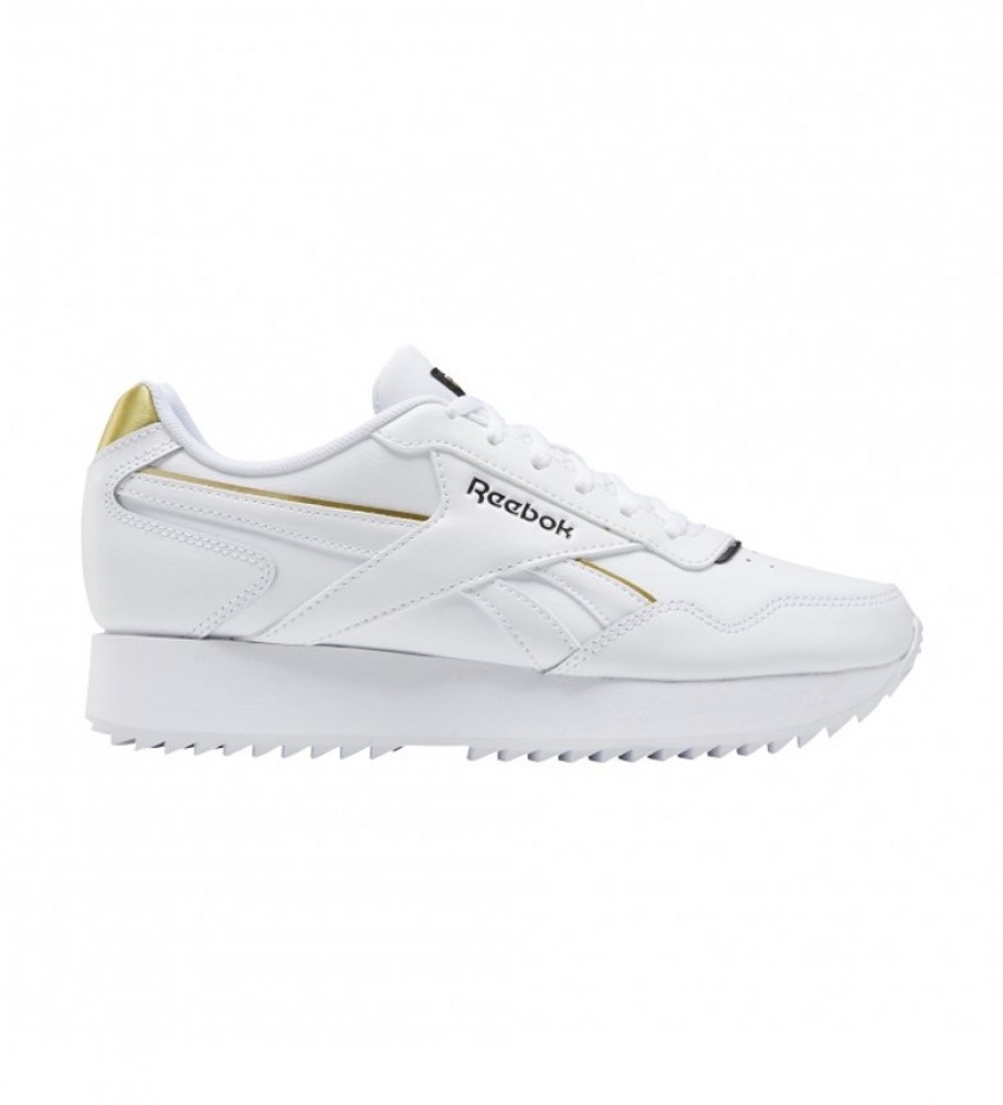 Reebok Zapatillas de piel Royal Glide Ripple Double blanco, dorado - Tienda  Esdemarca moda, calzado y complementos - zapatos de marca y zapatillas de  marca