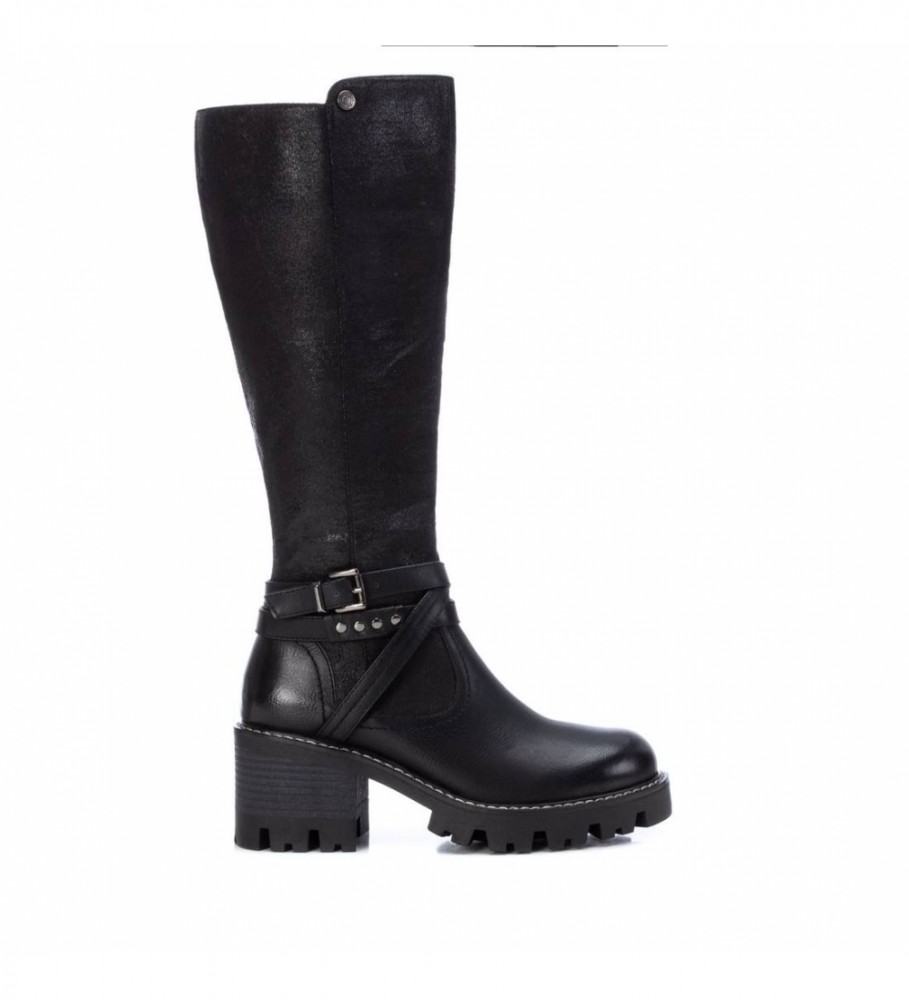 Refresh 170372 black boots -Height heel: 7cm
