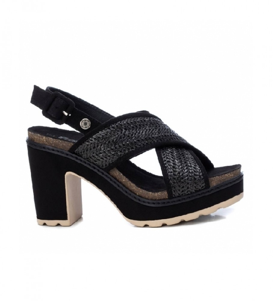 Refresh Sandals 079790 black -Height heel: 10 cm