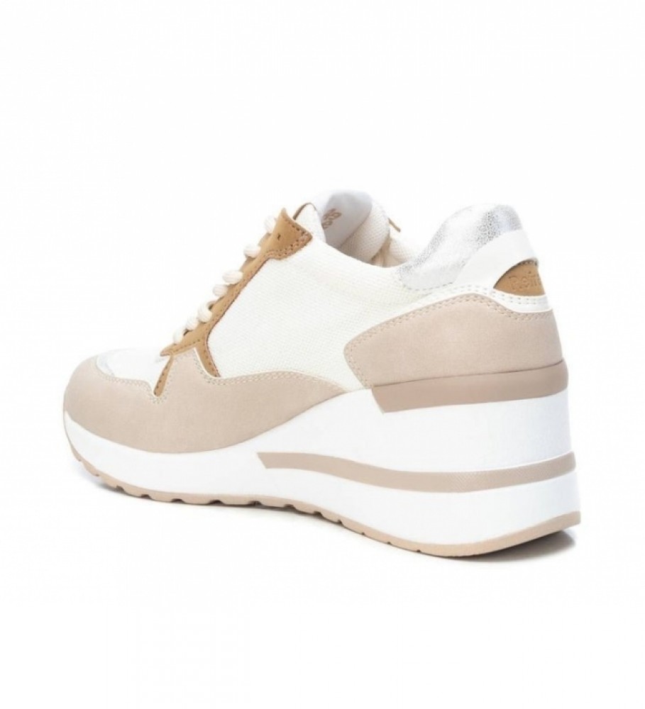 Refresh Zapatillas Cuña beige - Tienda Esdemarca moda, calzado y  complementos - zapatos de marca y zapatillas de marca