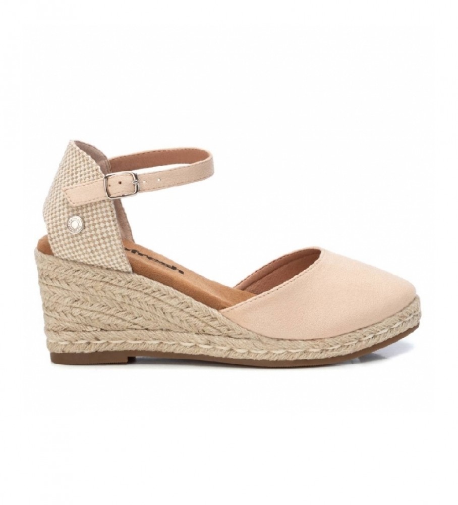 Refresh Zapatos 079141 beige-Altura de la cuña: 8 cm- - Tienda Esdemarca  moda, calzado y complementos - zapatos de marca y zapatillas de marca