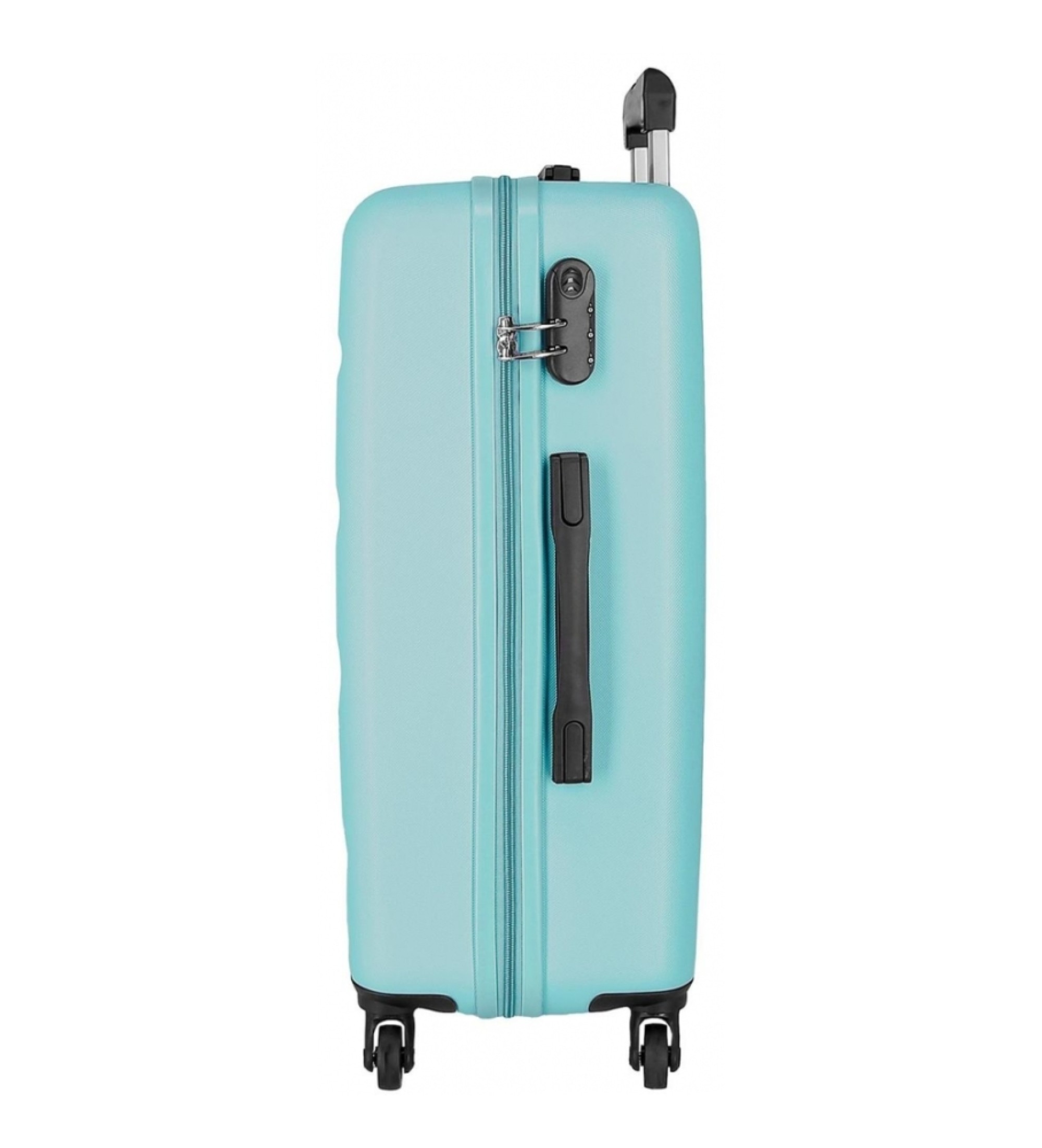 Roll Road Juego de Maletas R�gidas 55-65-75cm Roll Road Flex azul turquesa