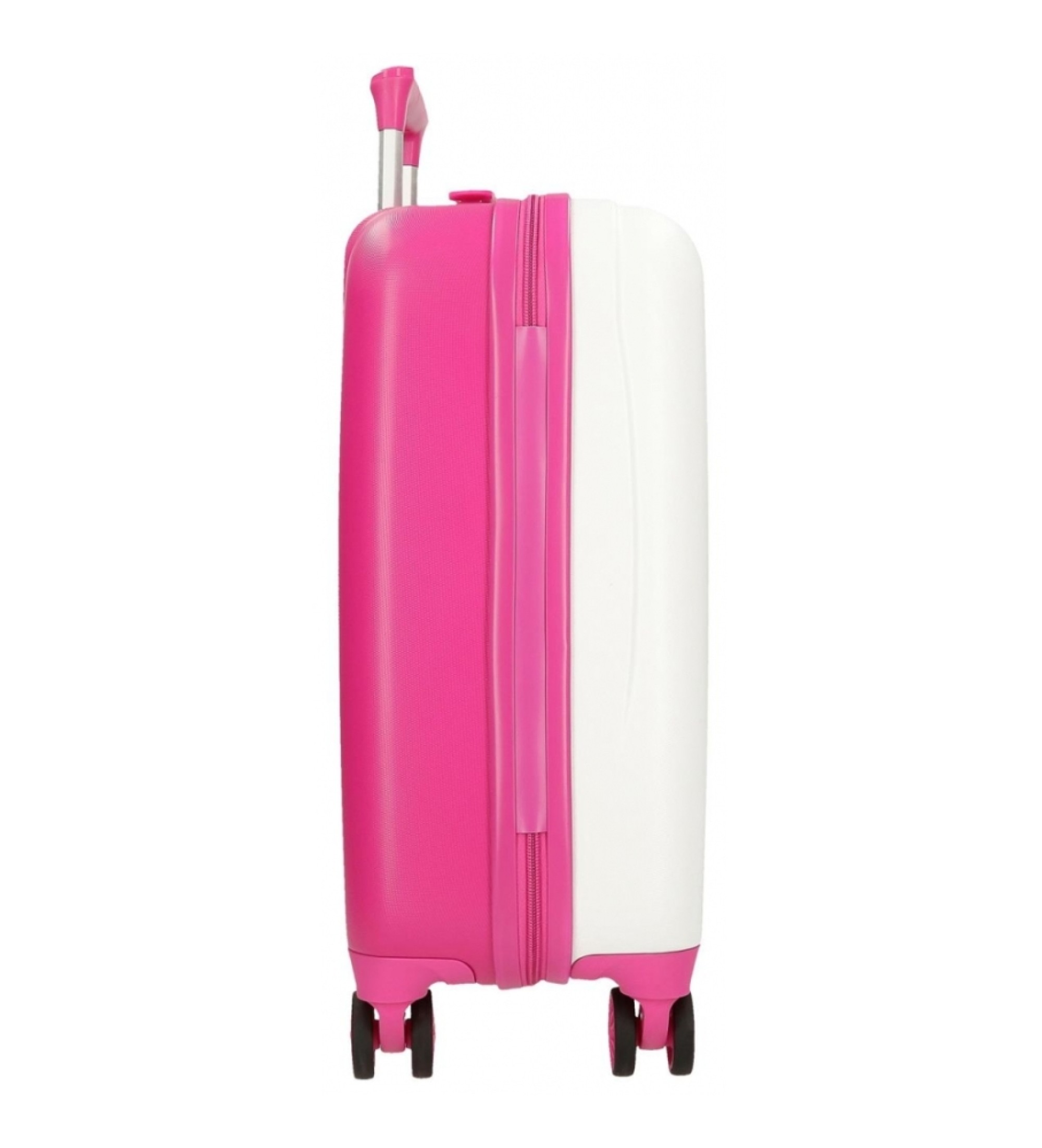 Roll Road Roll Road I am unicorn valigia cabina rigida 50 cm bianca