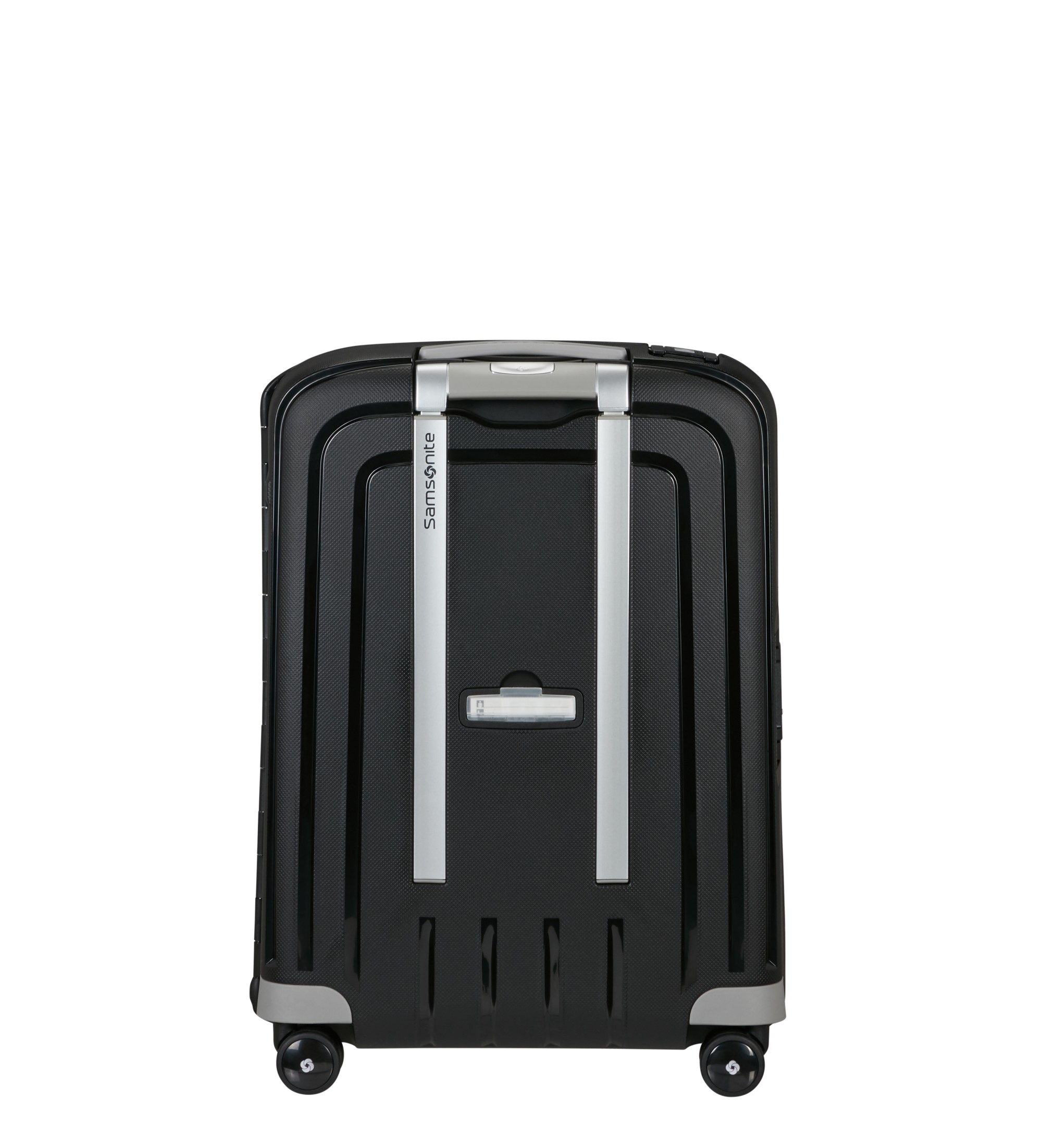 Samsonite S'Cure Spinner 55/20 kabinski kovček tog s prostornino 34 L, črn
