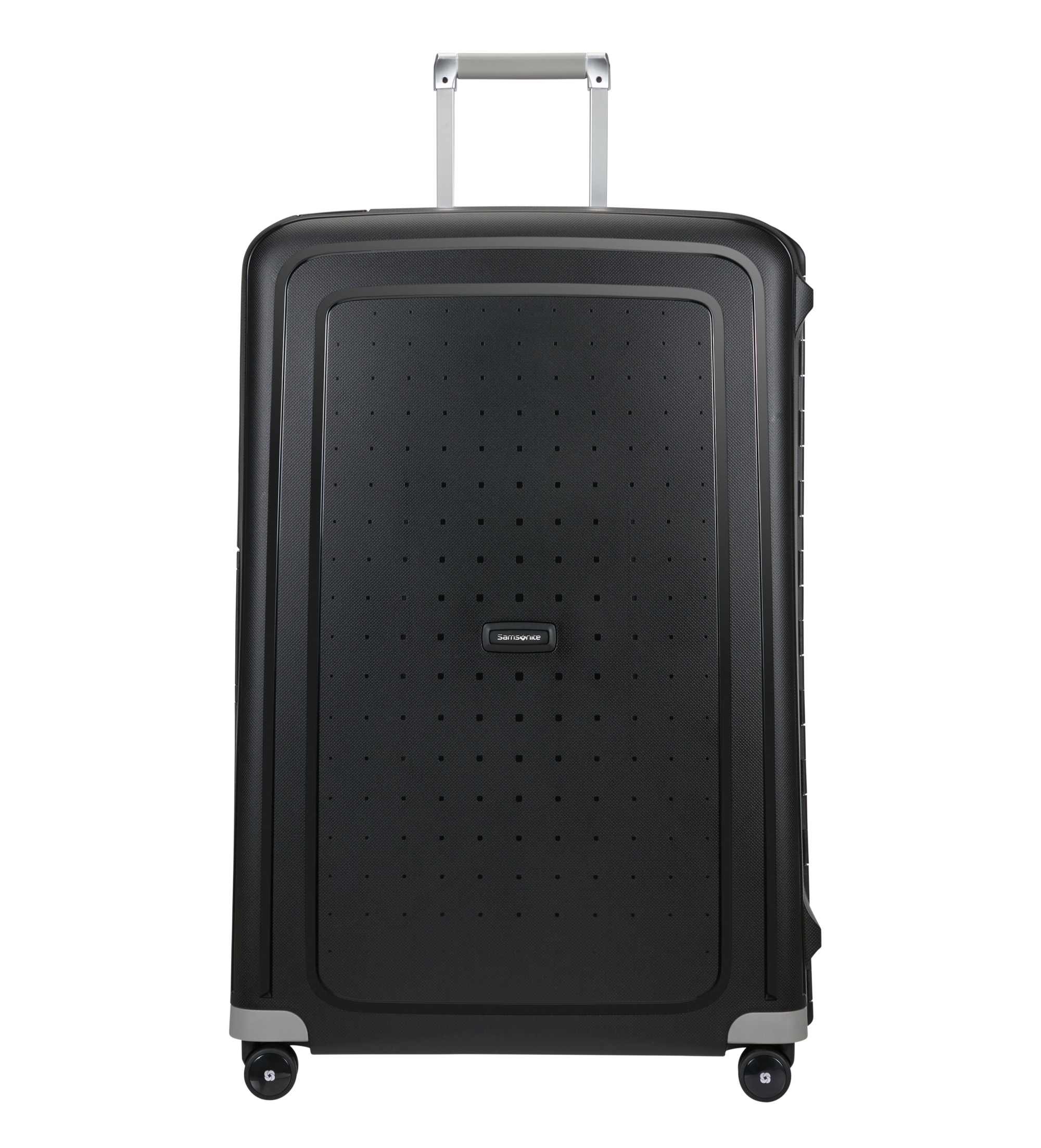 Samsonite S'Cure Spinner 81/30 extra large hard suitcase with a capacity of 138 L black