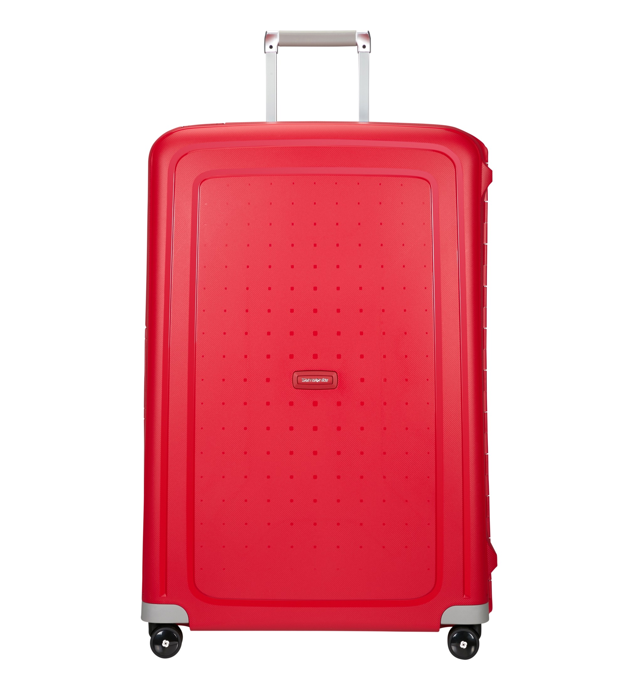 Samsonite S'Cure Spinner 81/30 bardzo duża twarda walizka o pojemności 138 l czerwona