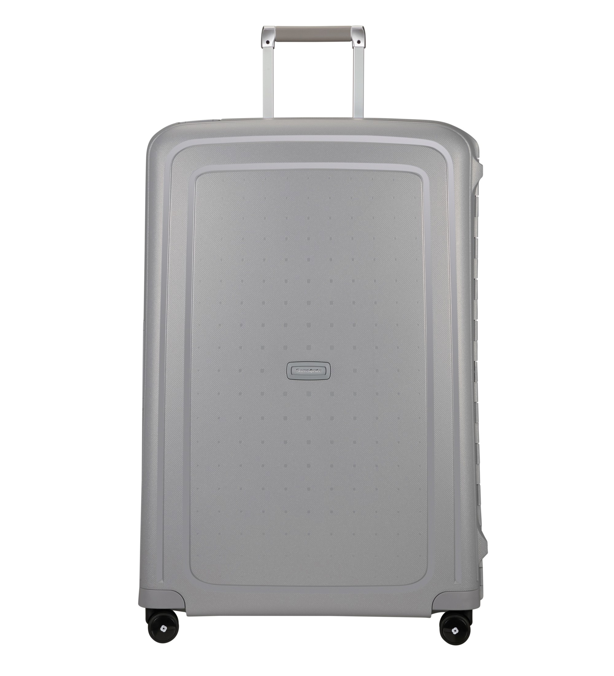 Samsonite S'Cure Spinner 81/30 mala rígida extra grande com 138 L de capacidade prateada
