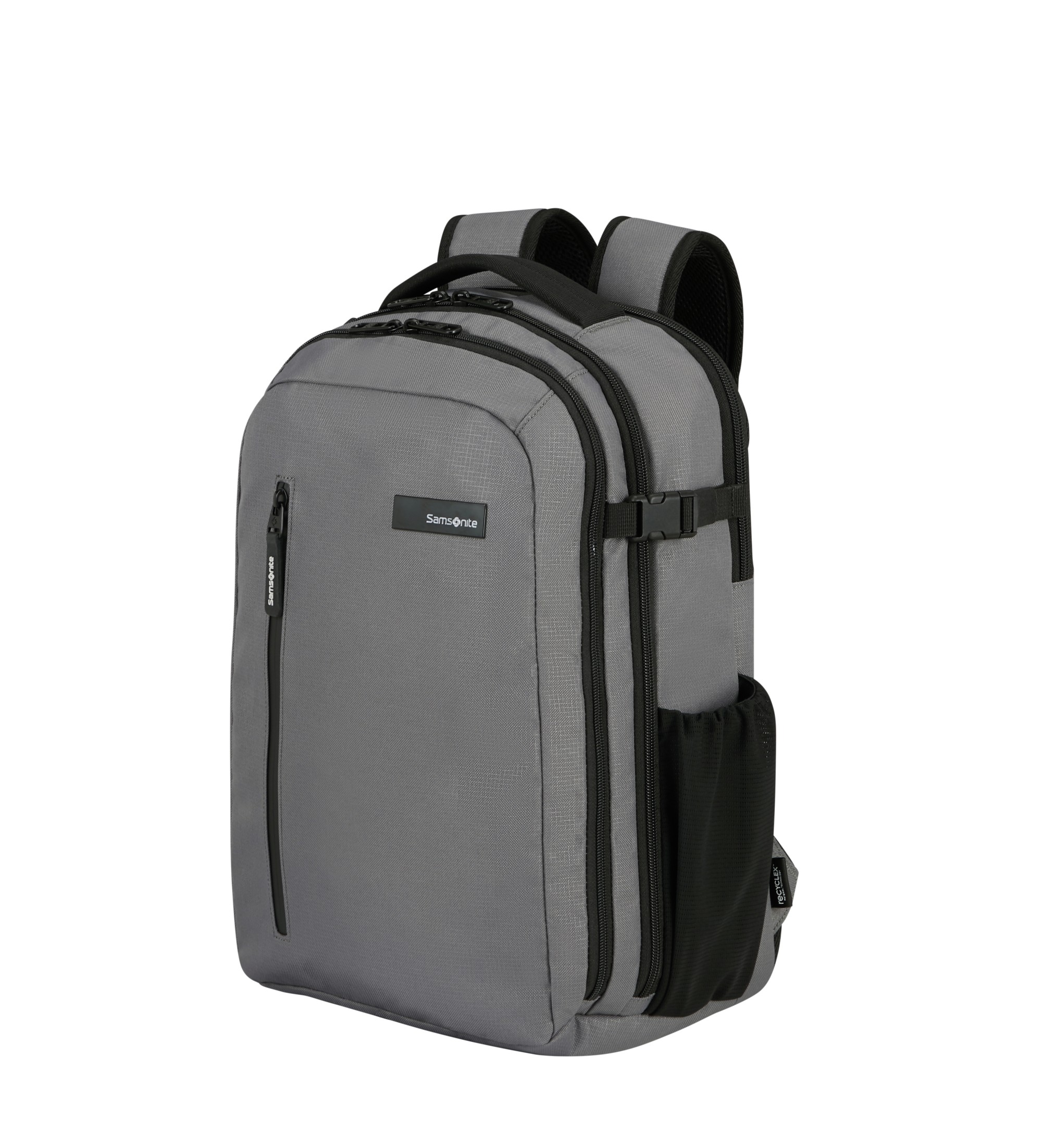 Samsonite Mochila para porttil M Roader blanda con capacidad de 24 L gris