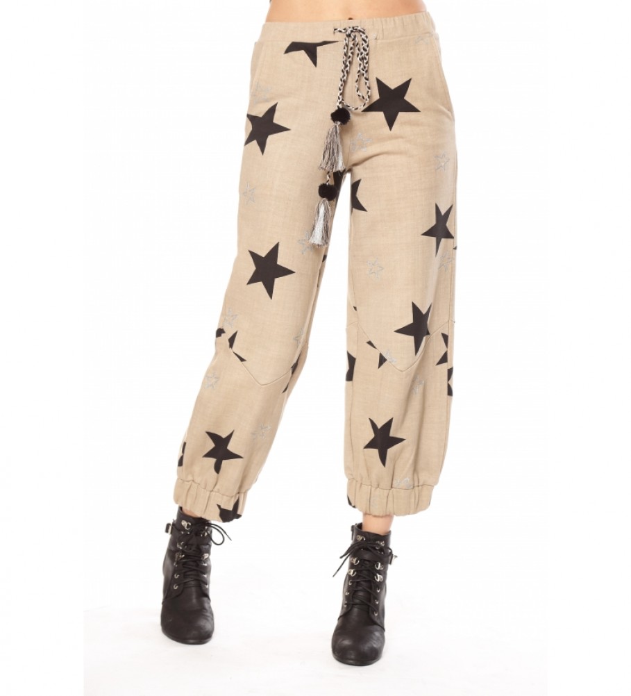 Savage Culture Blanche beige trousers