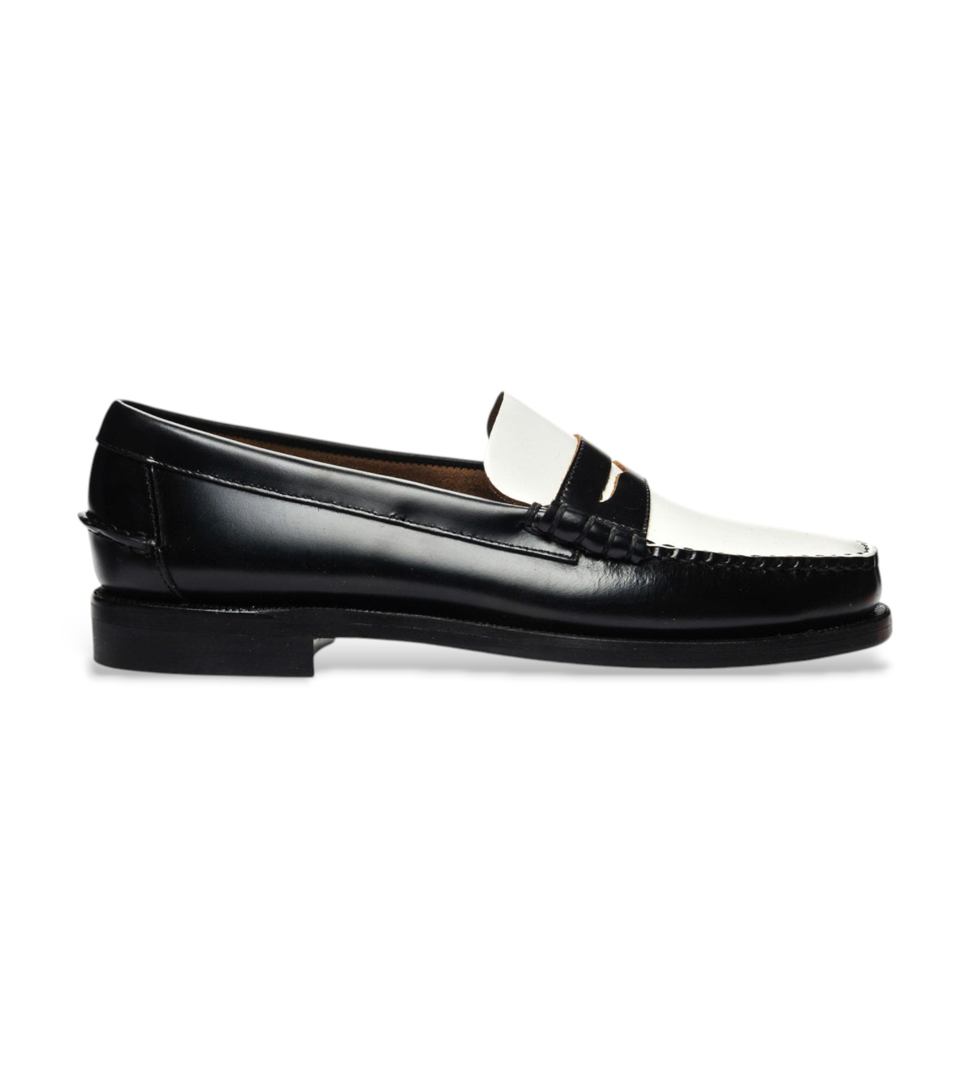 Sebago Mocassins clássicos de couro preto Sebago Mocassins clássicos de couro preto
