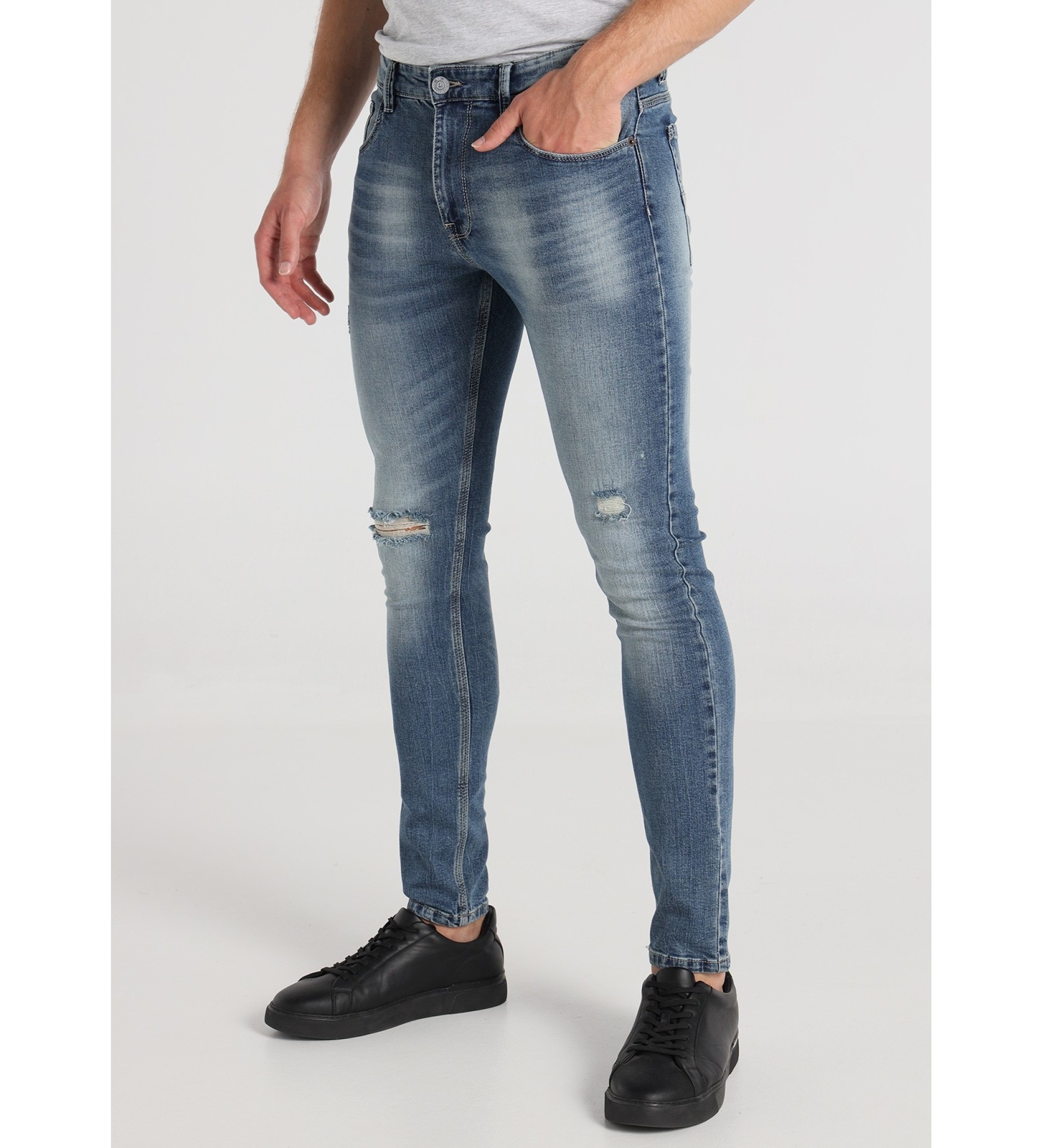 Six Valves Jeans Premium Super skinny fit bl