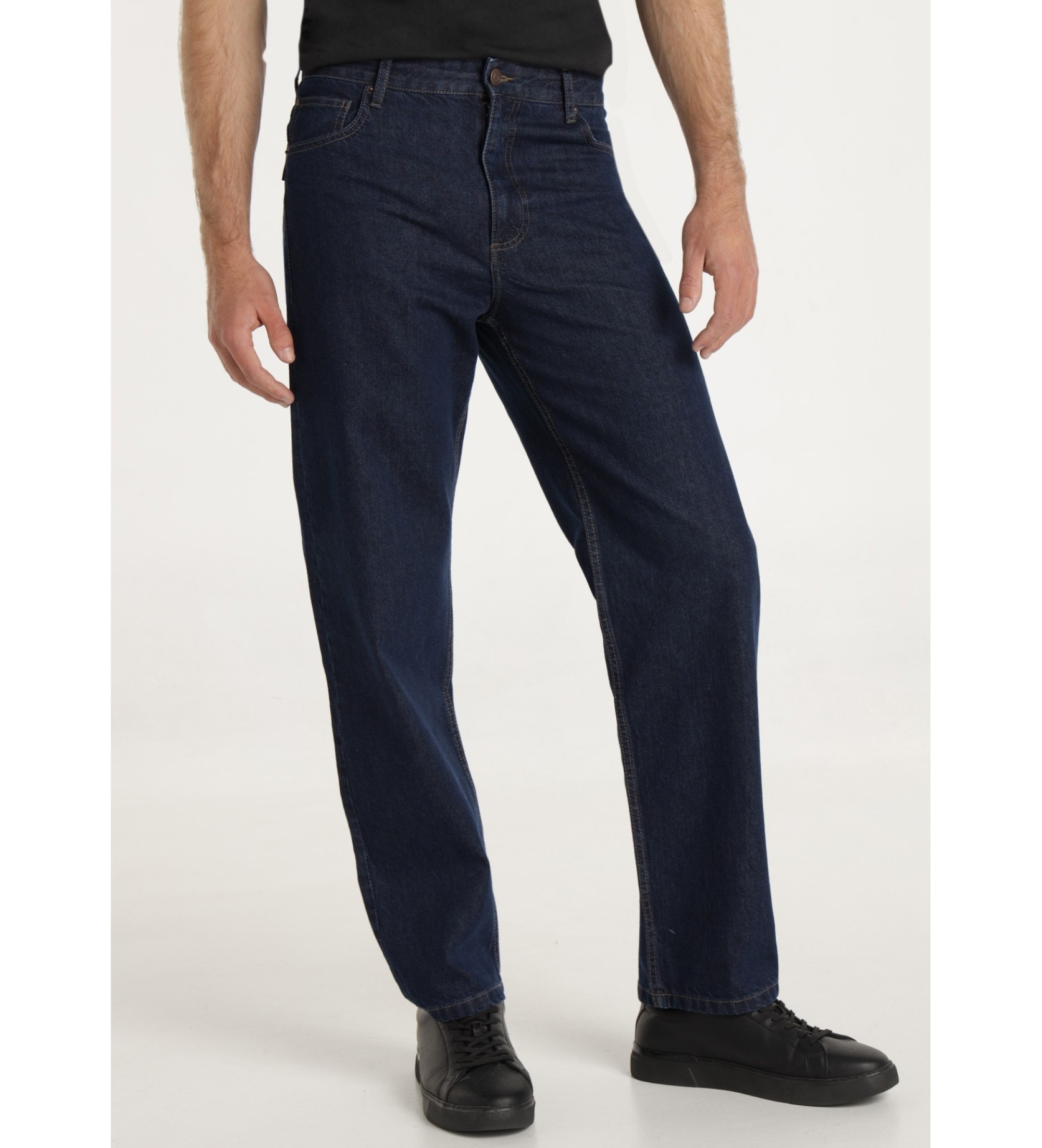 Six Valves Calas de ganga Baggy Relaxed Fit navy