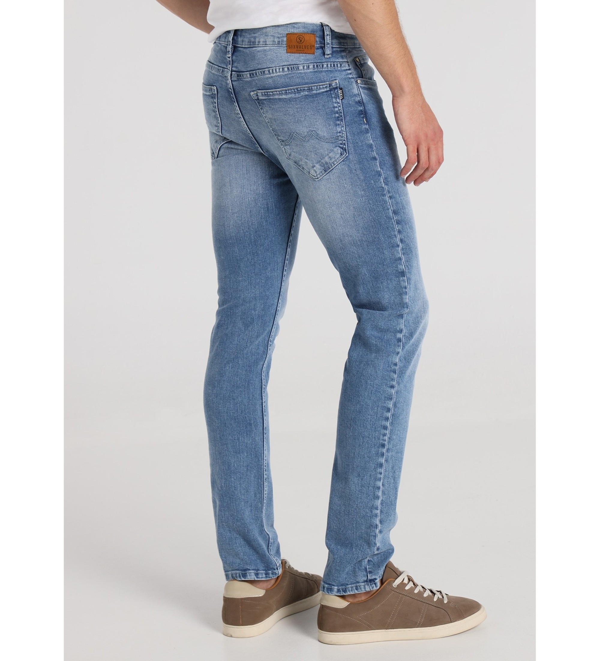 Six Valves Jeans Regular fit bl