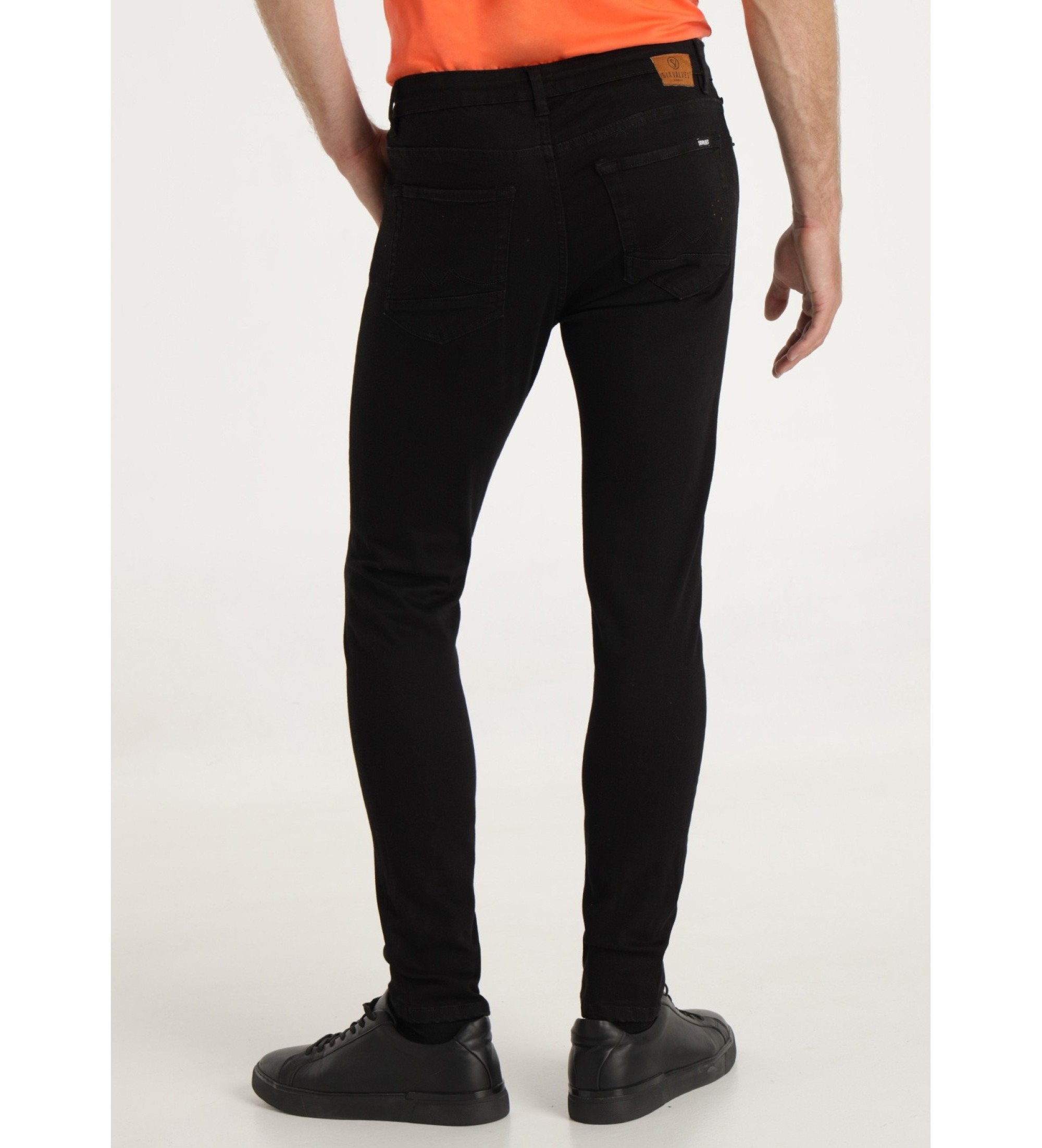 Six Valves Calas de ganga skinny pretas