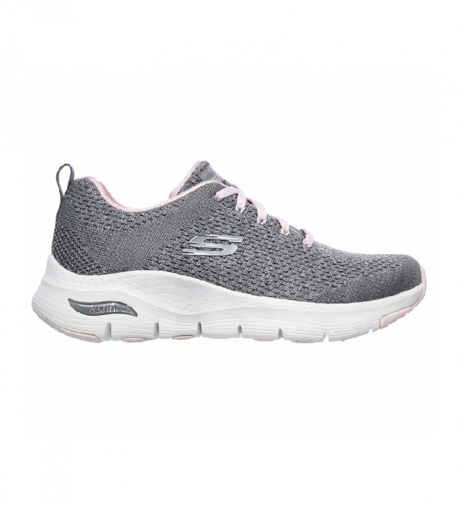 Skechers Arch Fit Infinite Adventure Shoes grey, pink