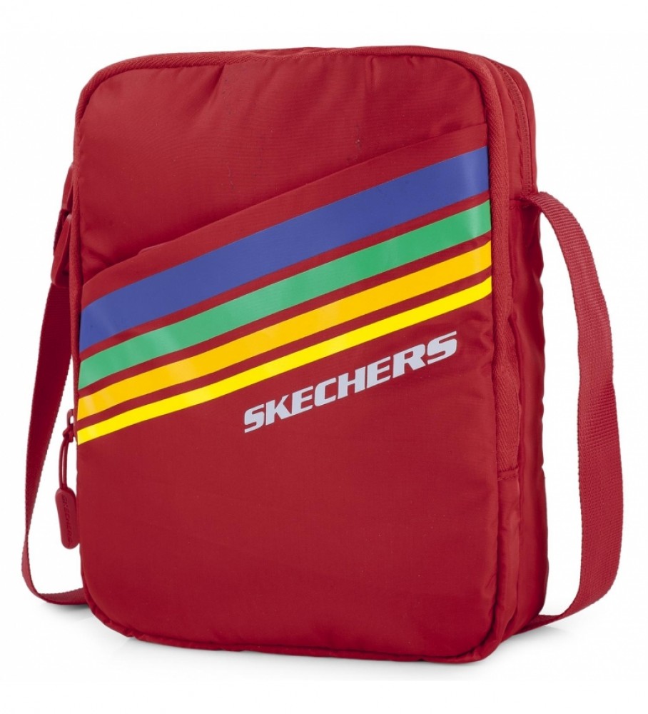 Skechers Bandolera Pequeña Unisex S914 Rojo -23X17X7Cm-