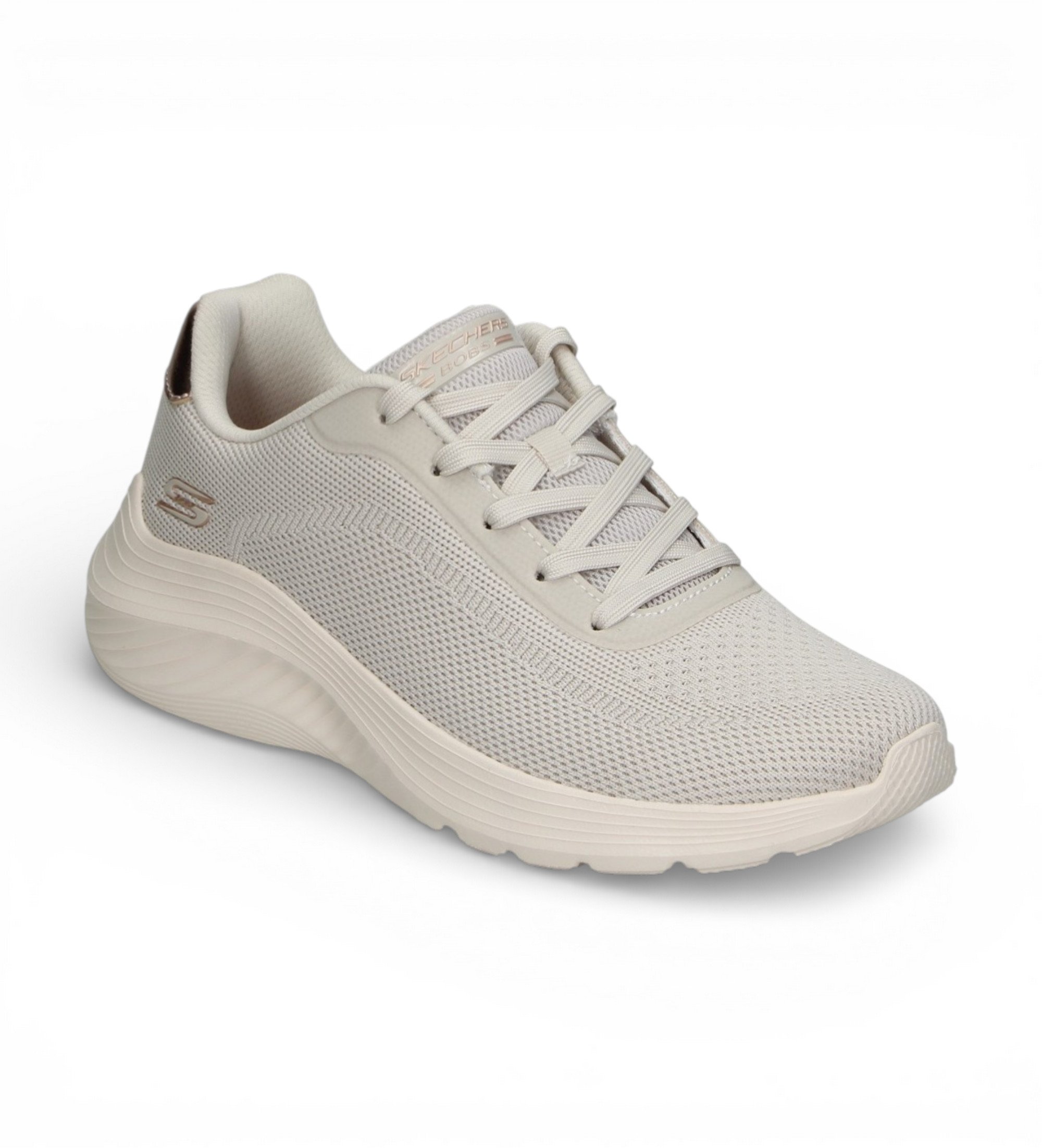 Skechers Slip-ins Bobs Squad Waves Trenutni videz beige copati