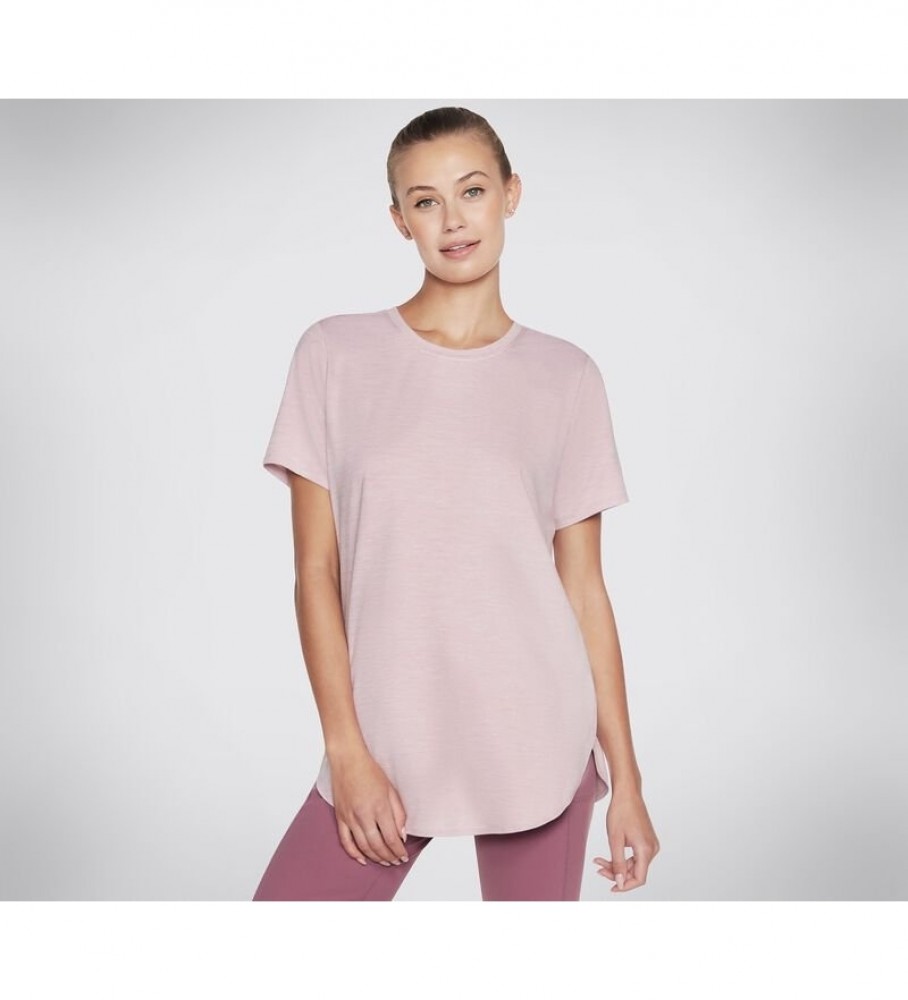 Skechers Camiseta Godri Swift Tunic Tee rosa