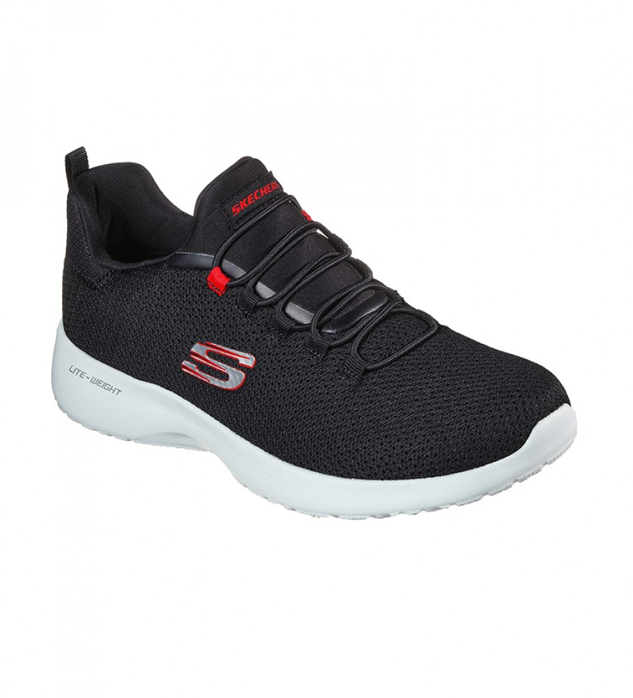 Skechers Dynamight shoes black, red