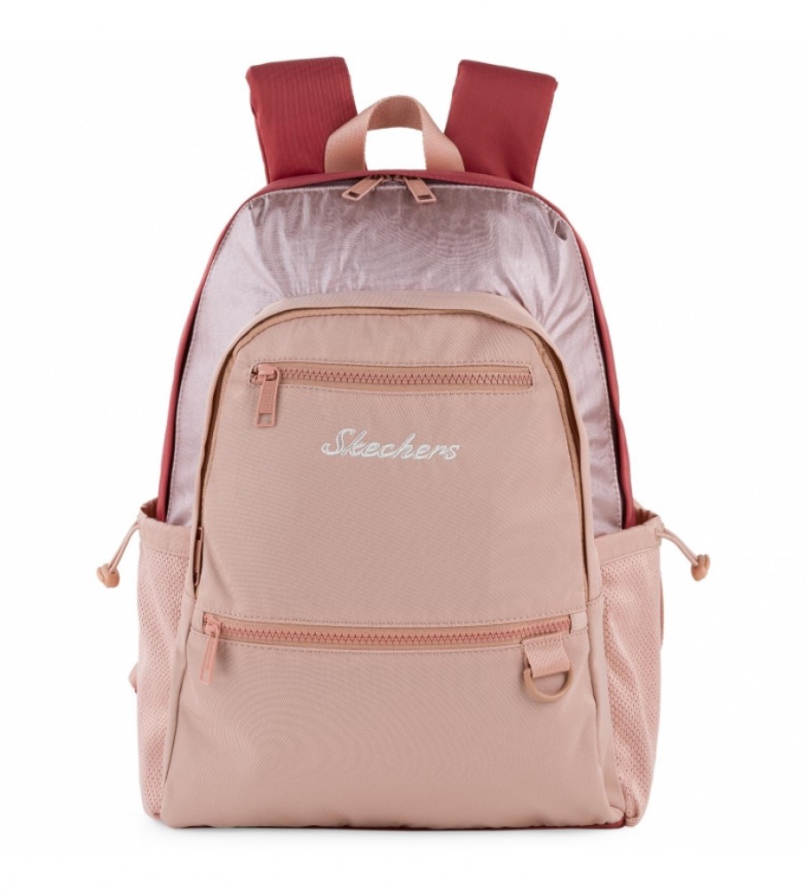 Skechers Backpack S985 pink metallic -23x40x17 cm