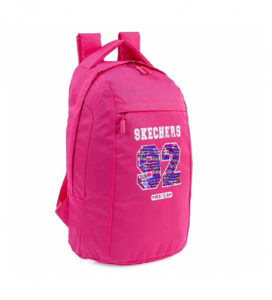 Skechers Adult Unisex Casual Backpack S898 pink -21x32x12.5 cm