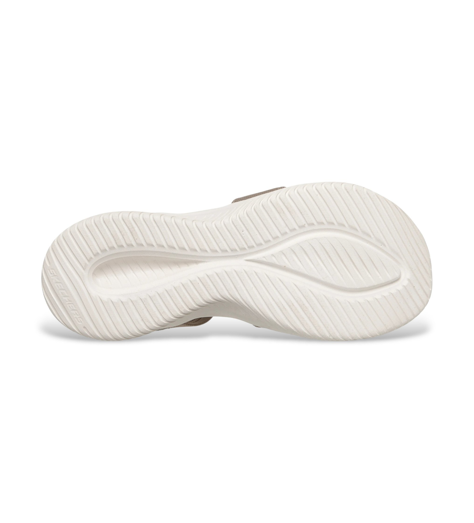 Skechers Slip-ins Ultra Flex 3.0 Nooit Beter taupe sandalen