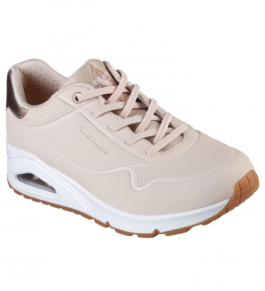 Skechers Trainers Uno - Shimmer Away beige