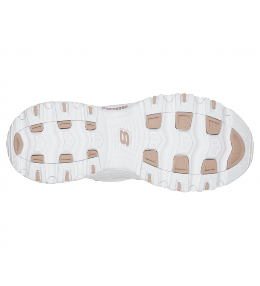 Skechers D'Lites Fresh Start shoes white