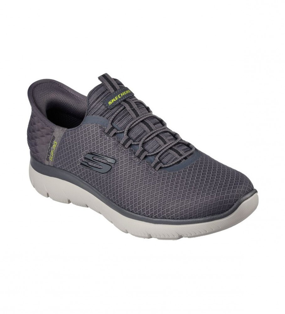 Skechers Slip-ins : Baskets Summits - Gris haut de gamme