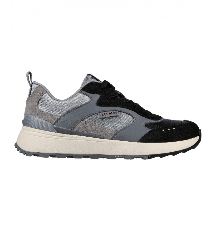 Skechers Sunny Street leather sneakers - Sunsetters grey