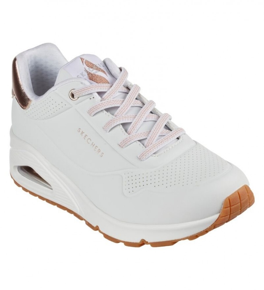 Skechers Uno Shimmer Away Sneakers hvid
