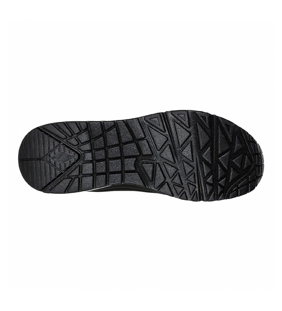 Skechers Tr�ningssko UNO sort, hvid