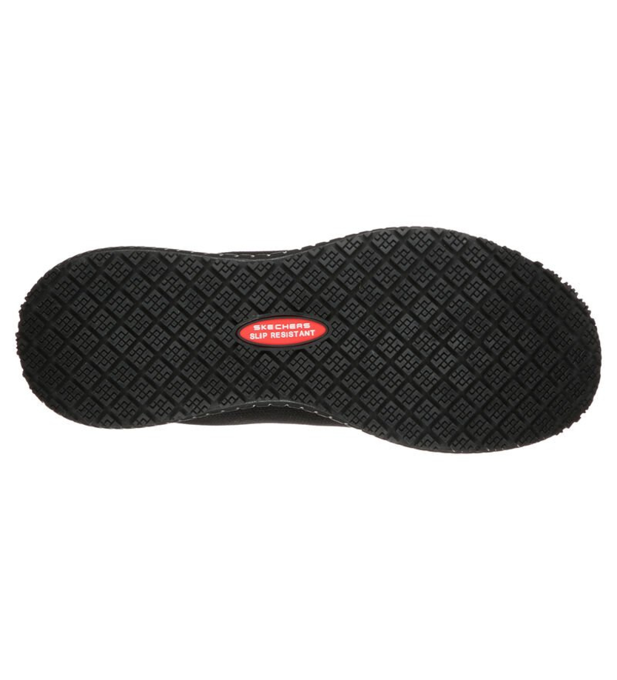 Skechers Chaussures de travail antidérapantes Squad noir