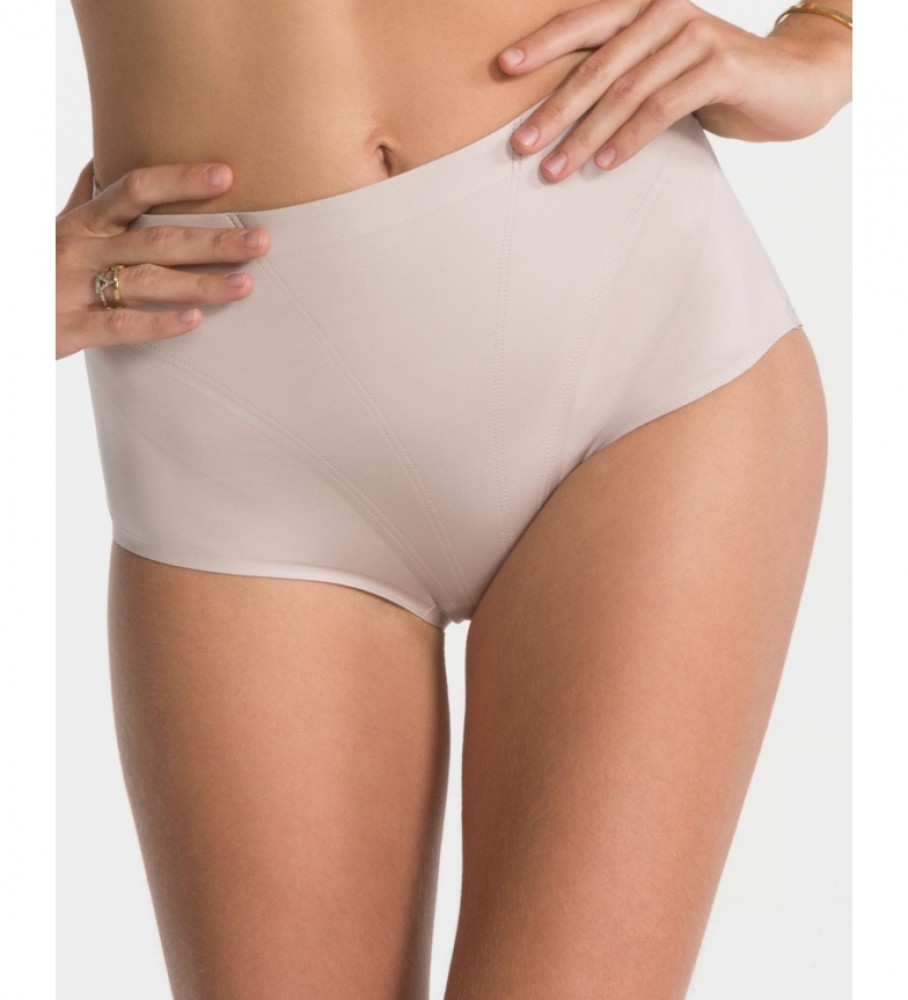 Spanx Seamless high-waisted shaper panties. Style FS0115 Soft Nude