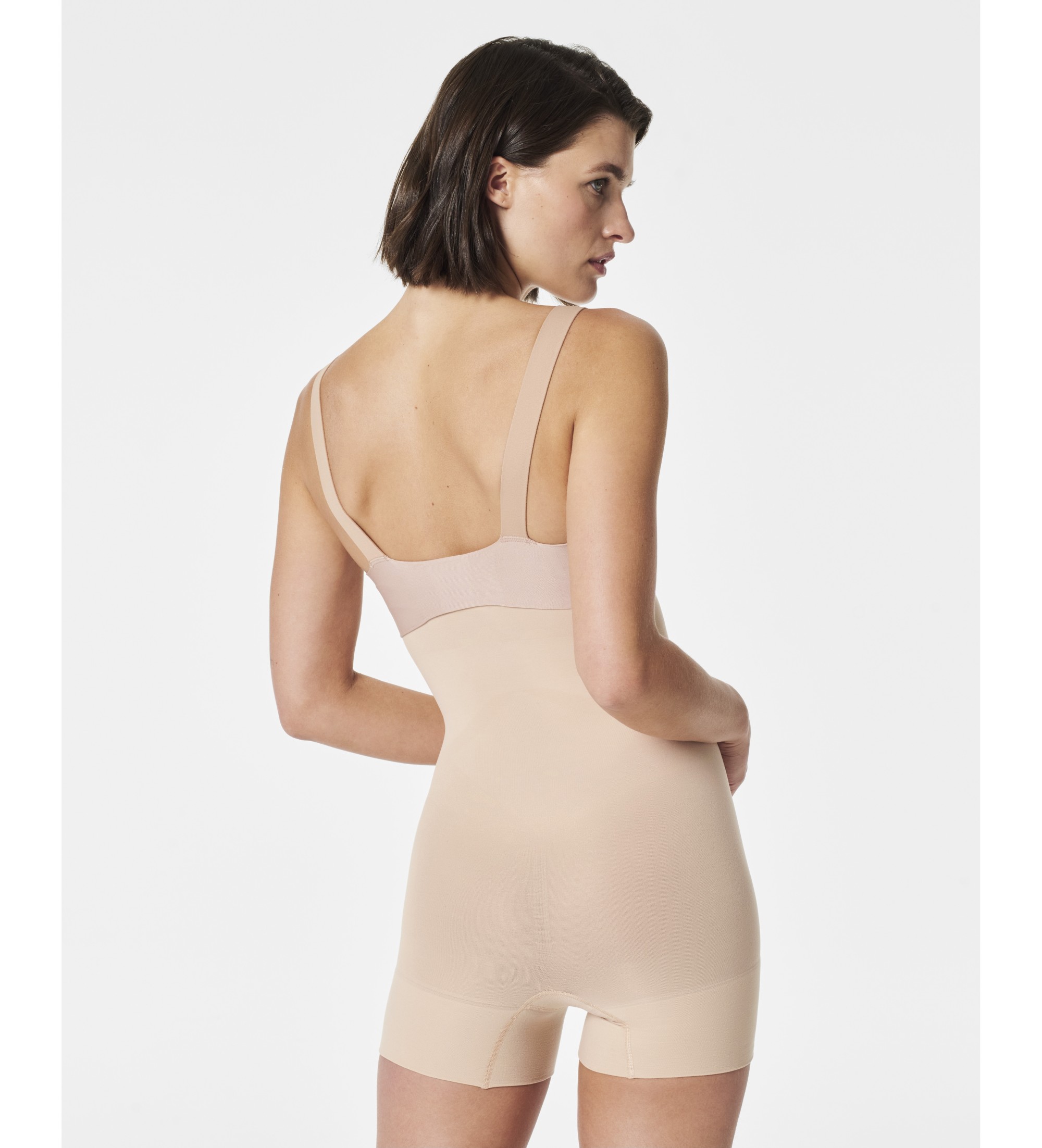 SPANX Cintura modellante per pantaloni modellante a vita alta senza cuciture per tutti i giorni Nude