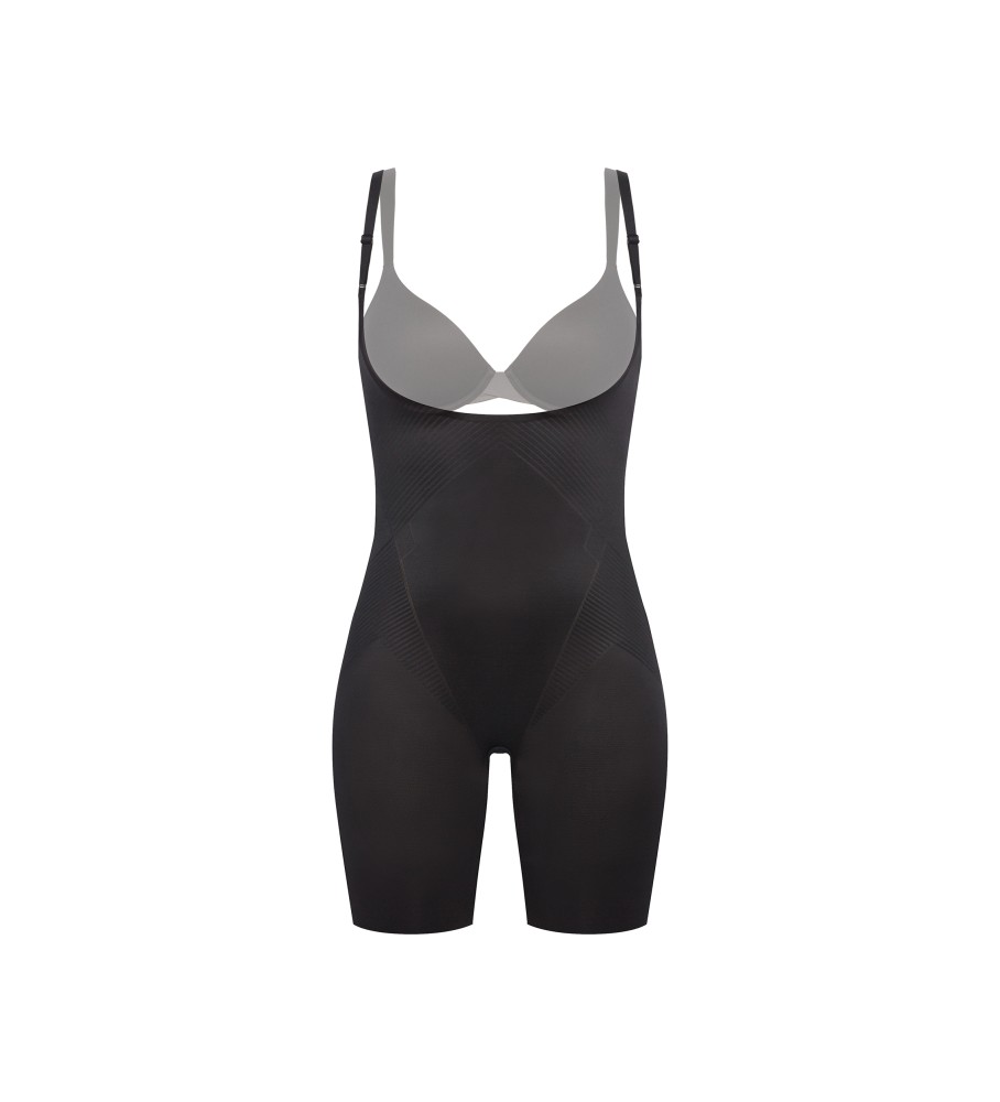 SPANX Black legging body shaper bodysuit - ESD Store fashion, footwear and  accessories - best brands shoes and designer shoes