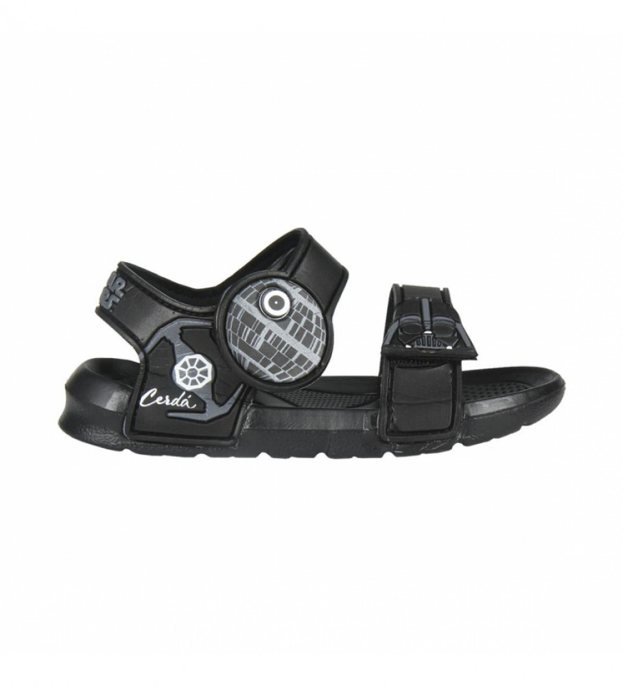 Establecimiento santo Bombero Cerdá Group Sandalias Star Wars Negro - Tienda Esdemarca calzado, moda y  complementos - zapatos de marca y zapatillas de marca
