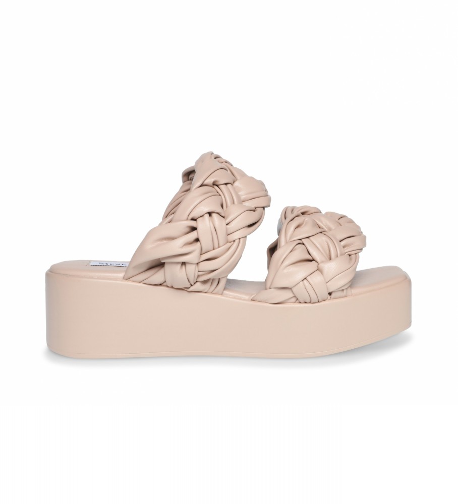 Steve Madden Sandalias Baazar nude -Altura cuña: 5cm- - Tienda Esdemarca  moda, calzado y complementos - zapatos de marca y zapatillas de marca