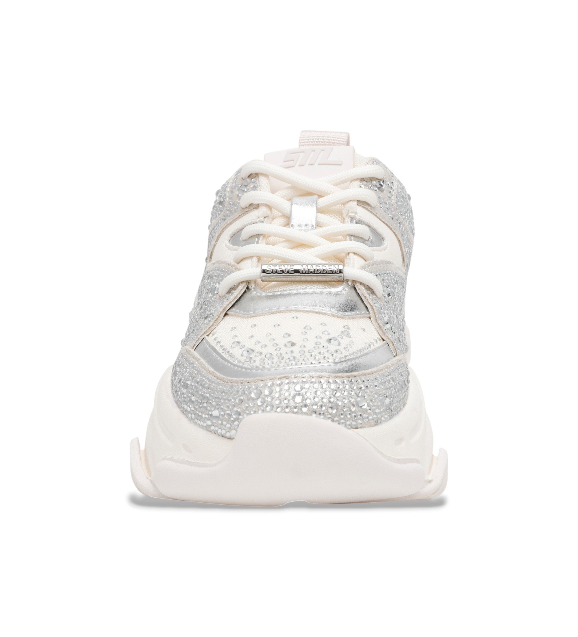 Zapatillas Tenis Steve Madden Plateados Steve Madden Zapatillas