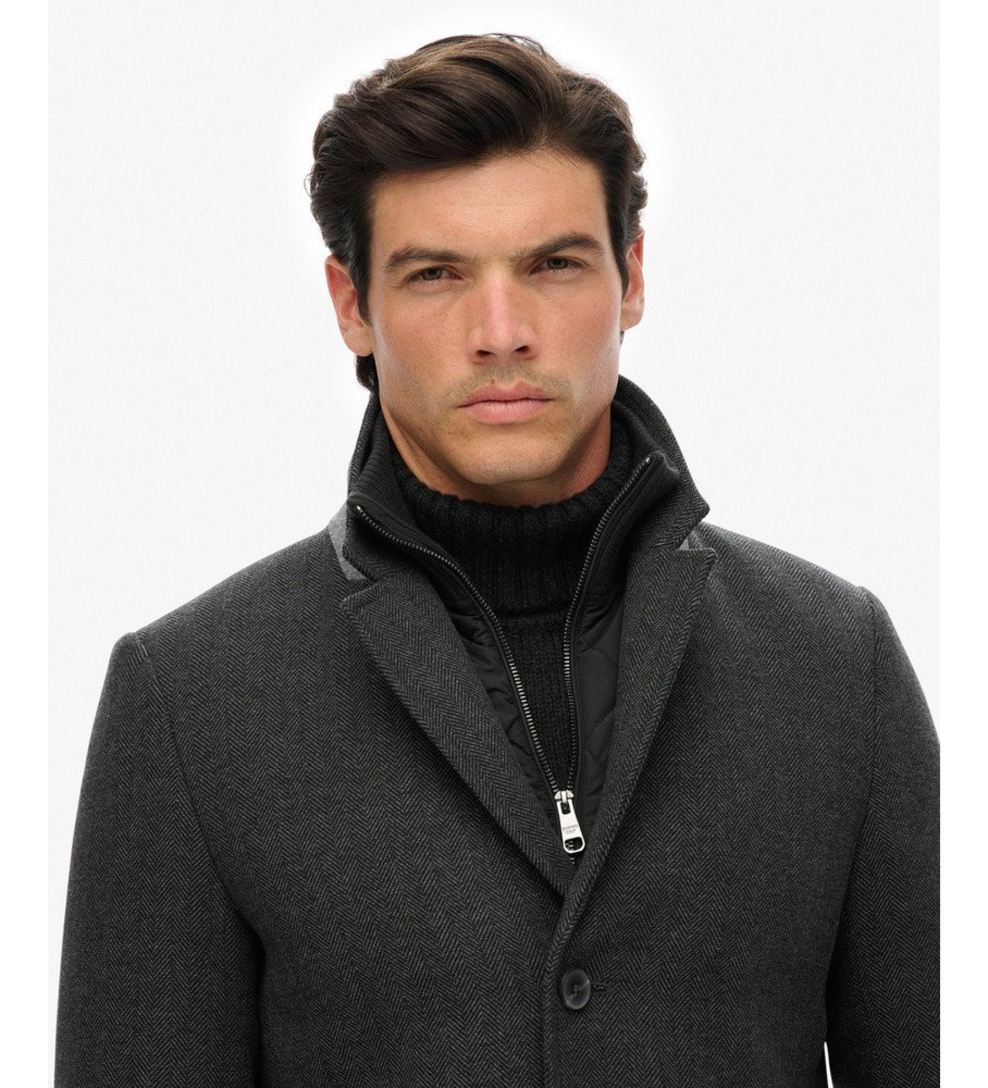 Superdry Casaco 2 em 1 à medida Cidade cinzento escuro Superdry Casaco 2 em 1 à medida Cidade cinzento escuro