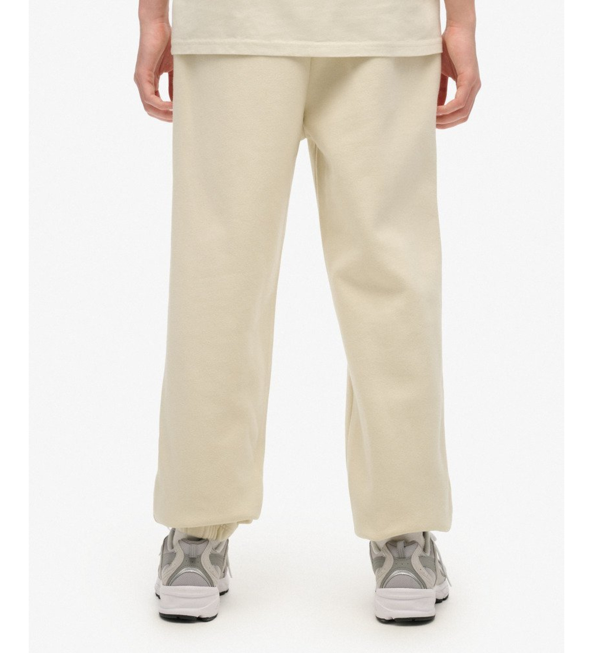 Superdry Pantalón Jogger Blank Oversized beige Superdry Pantalón Jogger Blank Oversized beige