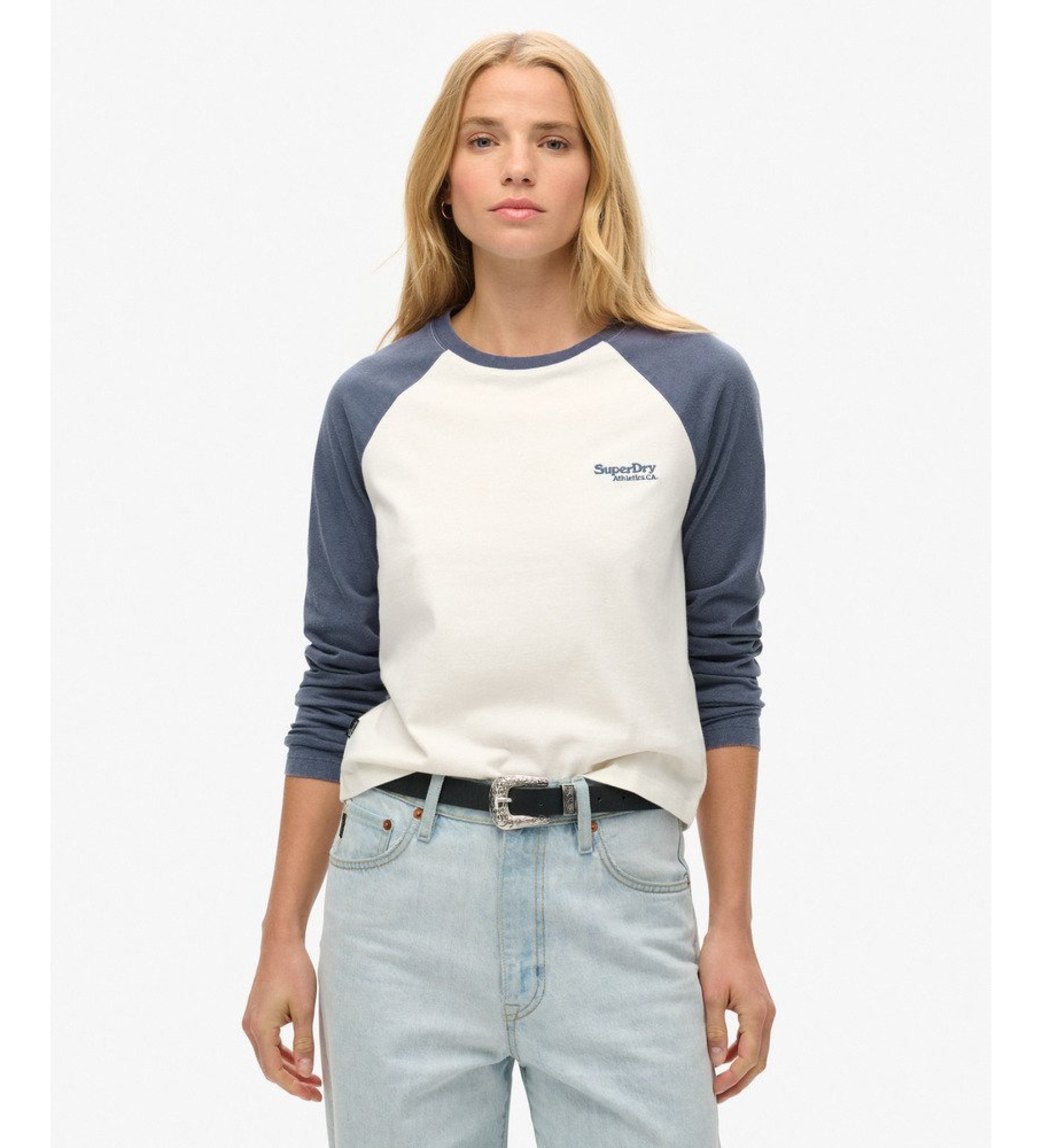 Superdry Essential Baseball T-shirt bleu Superdry Essential Baseball T-shirt bleu