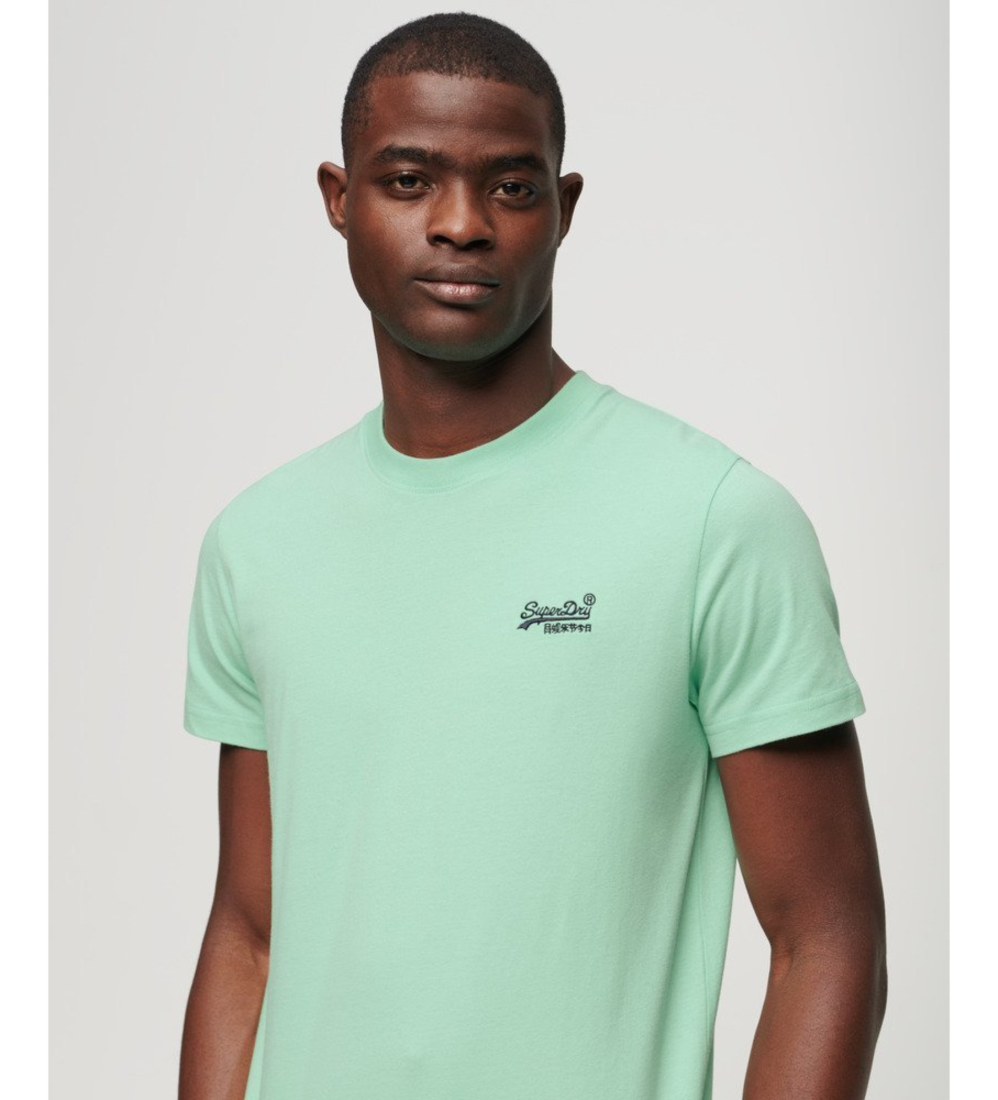 Superdry Turkis t-shirt i økologisk bomuld Superdry Turkis t-shirt i økologisk bomuld