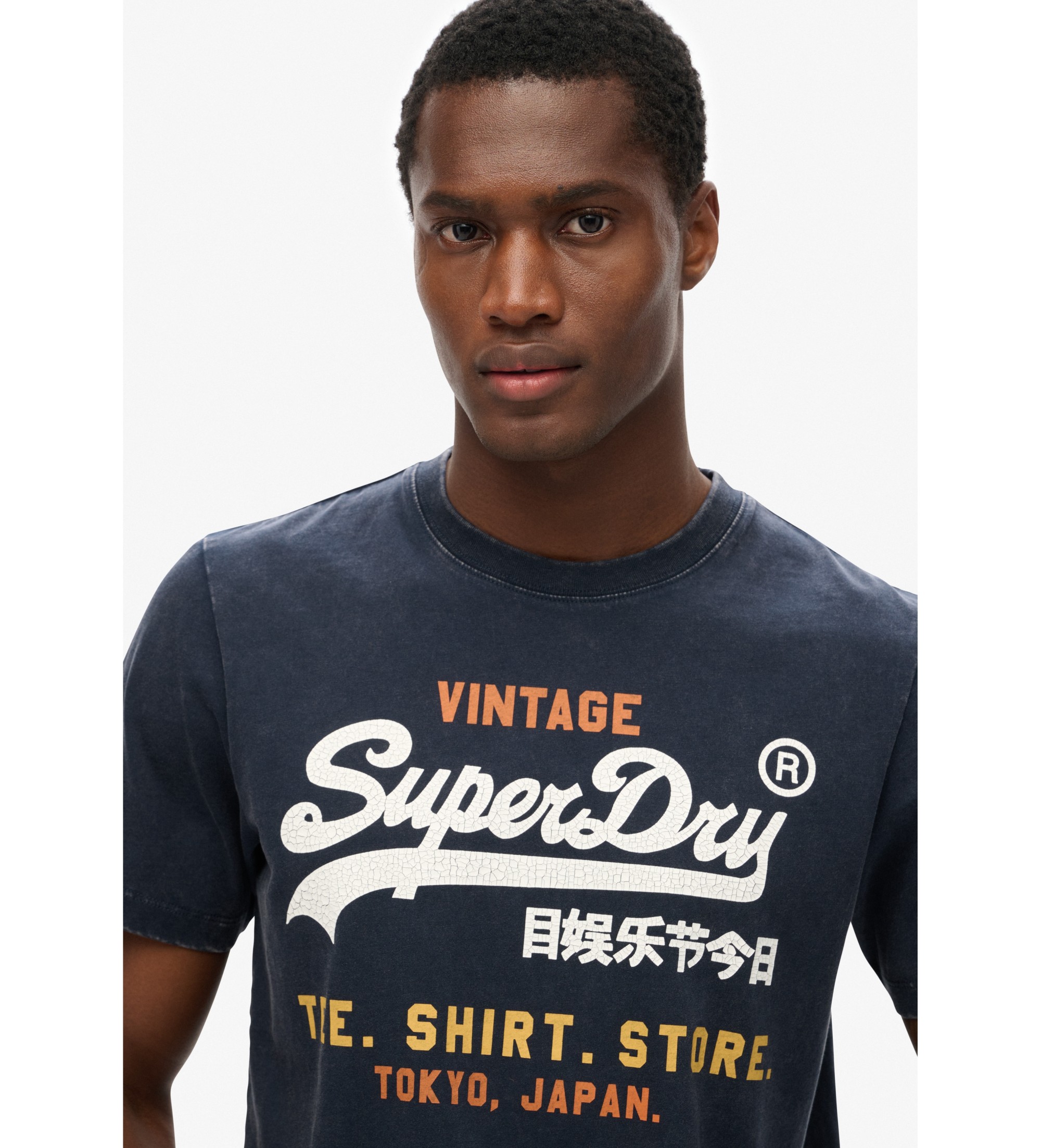 Superdry Maglietta vintage Cali Navy