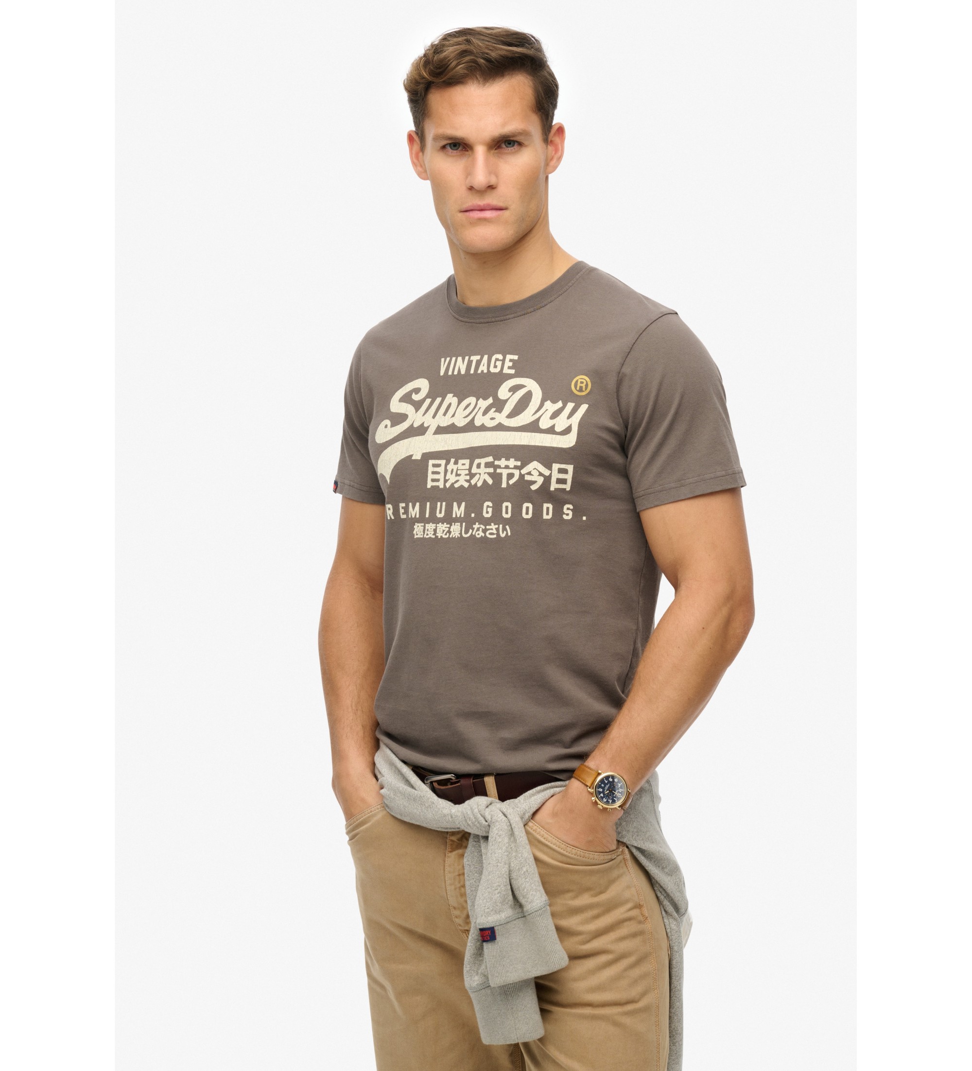 Superdry Vintage Workwear T-shirt schwarz