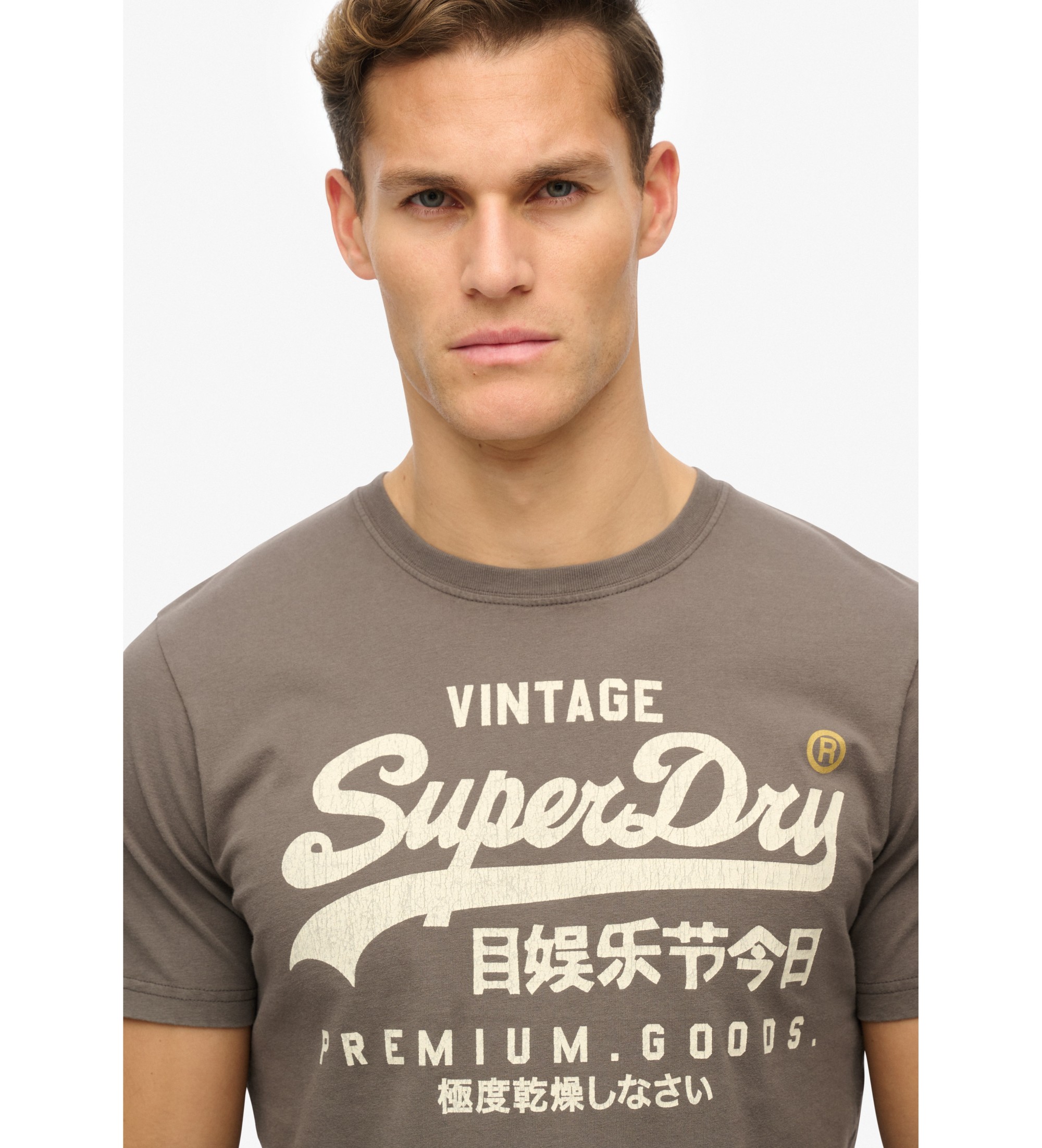 Superdry Vintage Workwear T-shirt schwarz