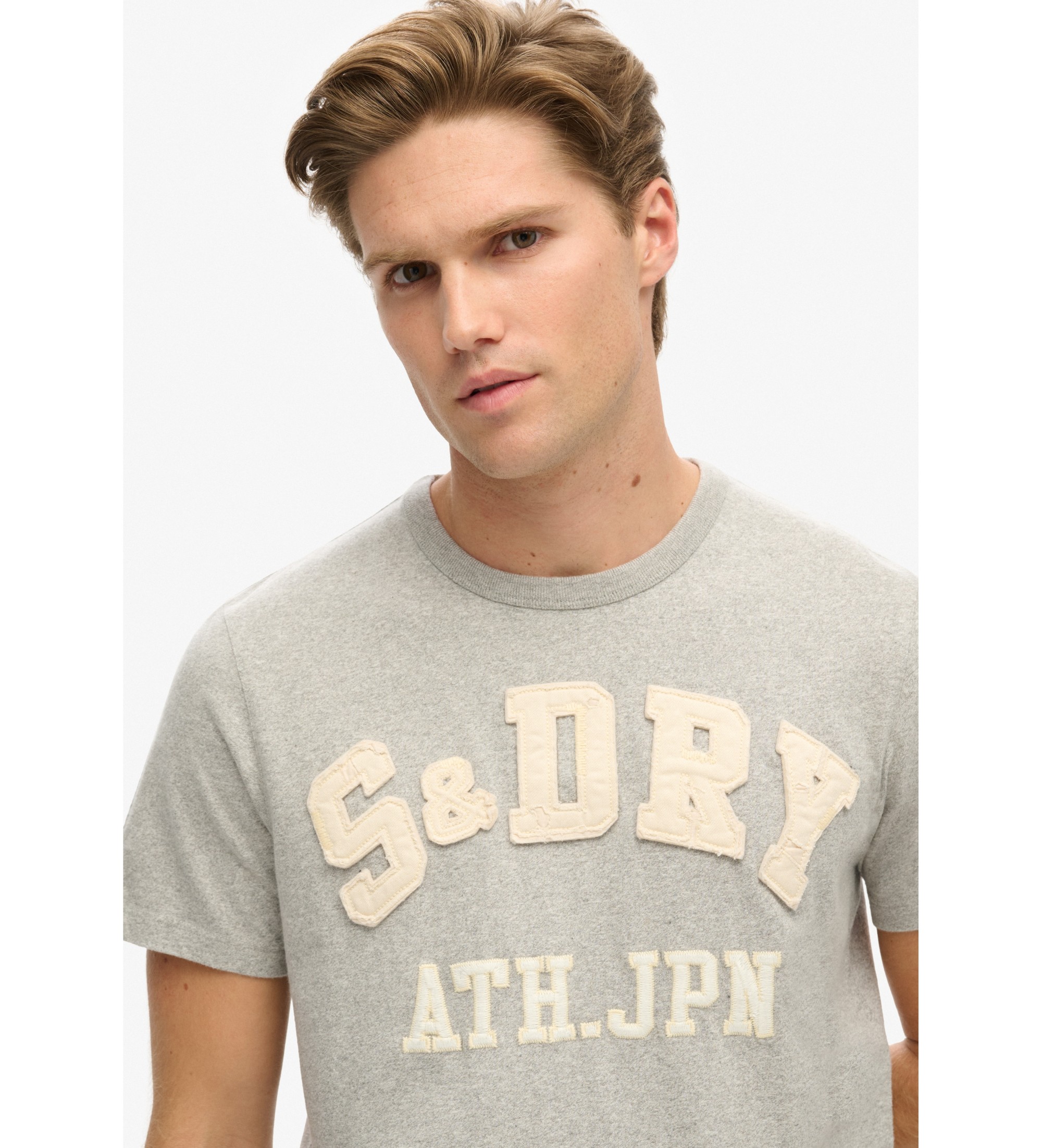 Superdry Vintage Athletic short sleeve T-shirt grey