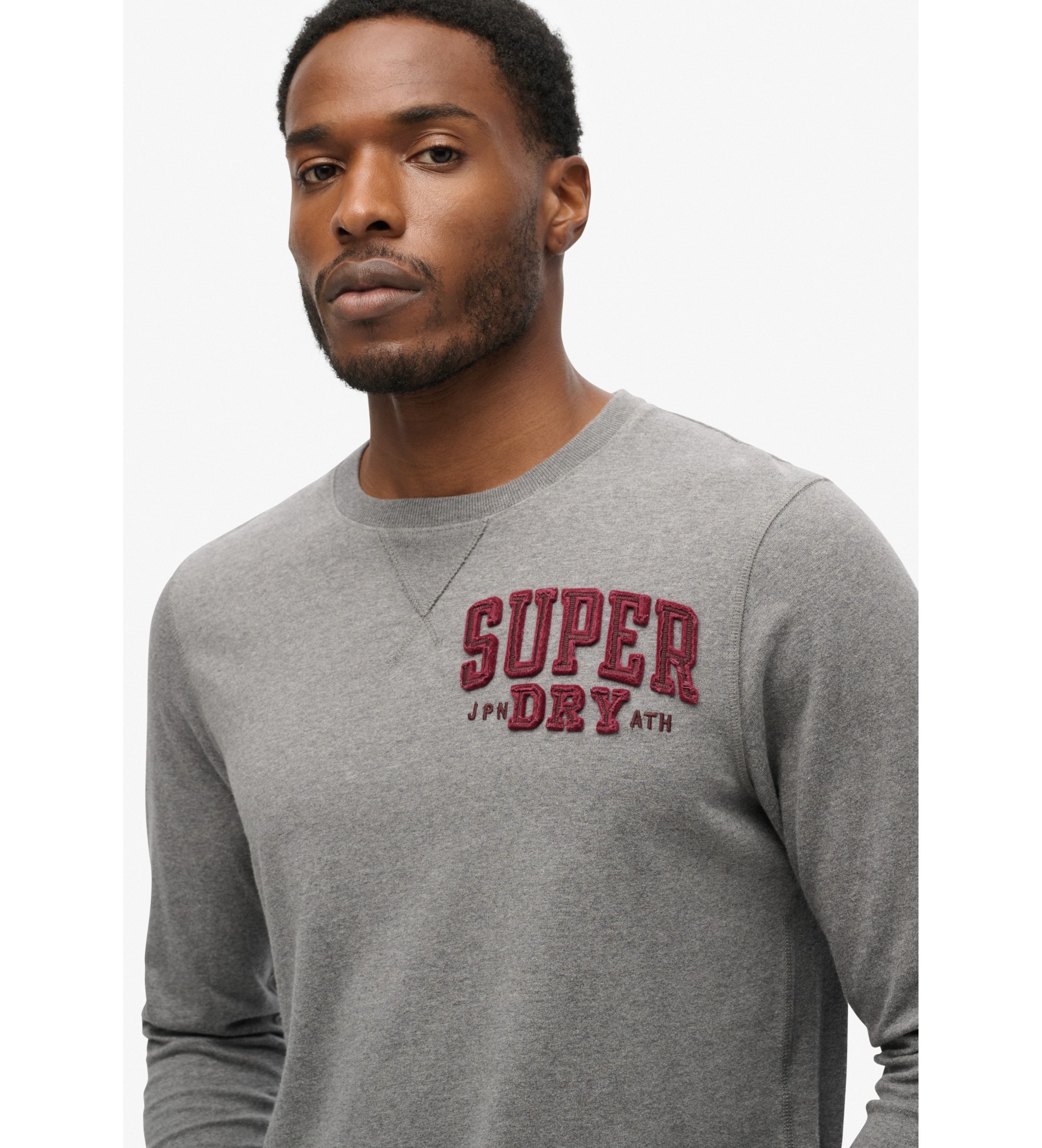 Superdry Vintage Athletic langrmet T-shirt gr