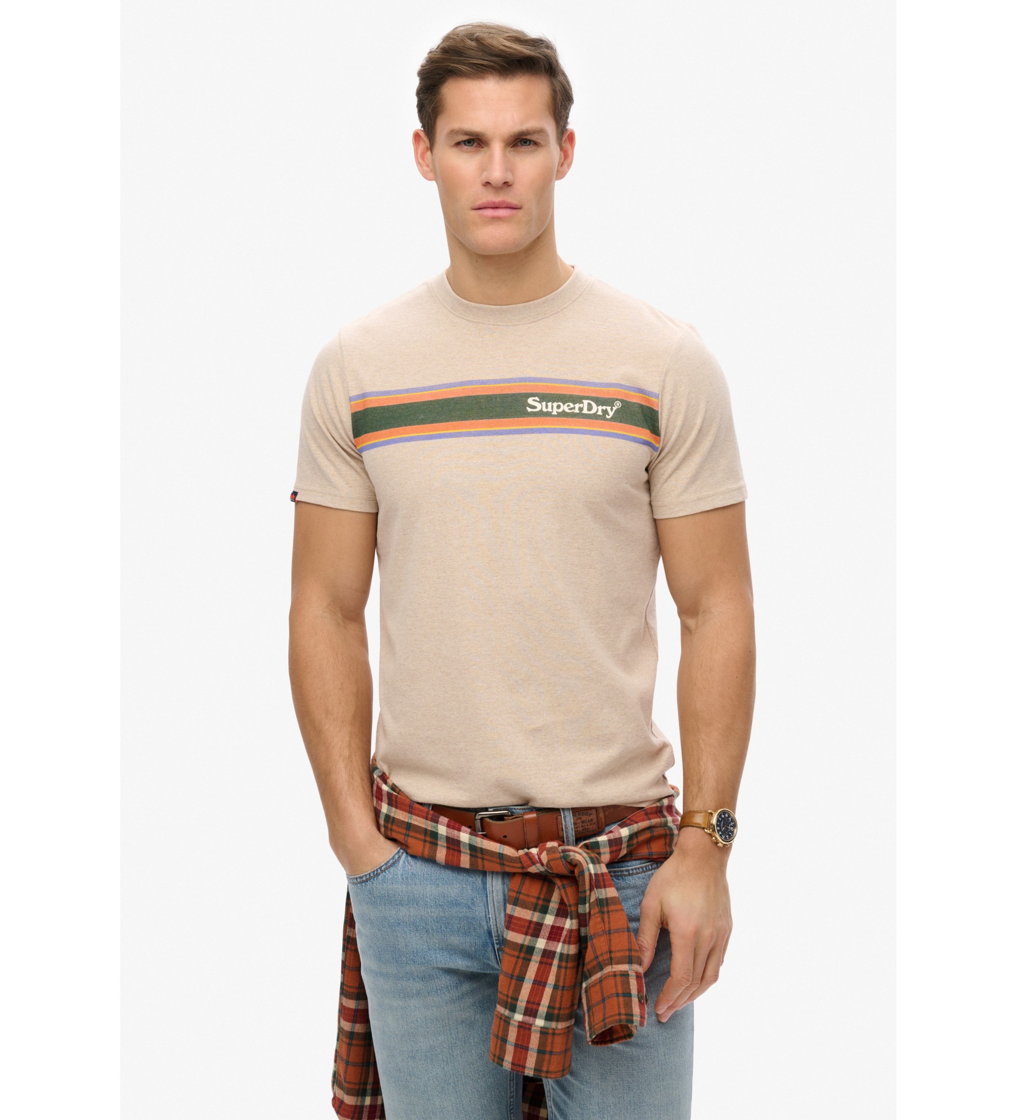 Superdry Venue beige T-shirt